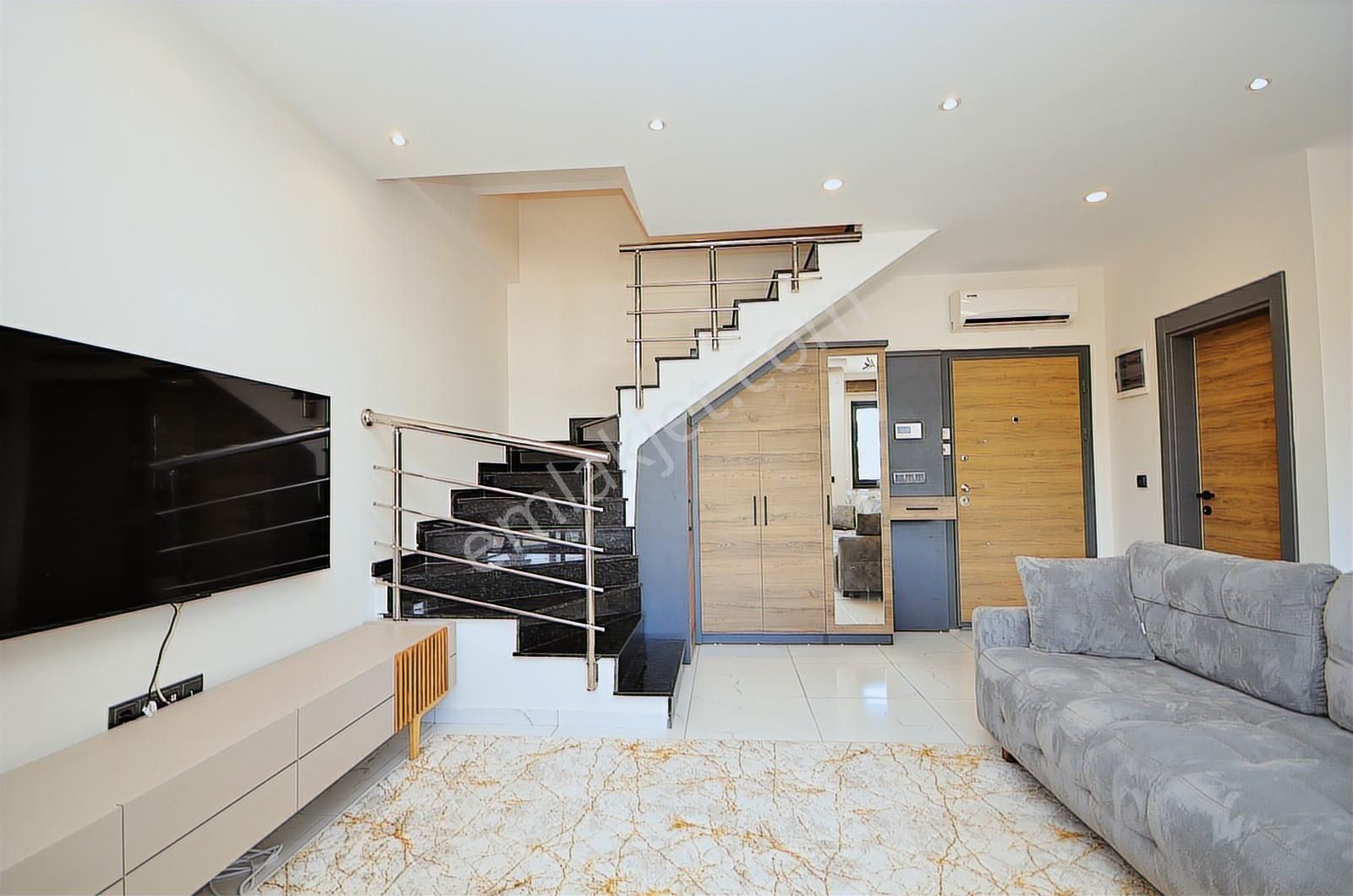 Alanya Oba'da Satılık 2+1 Dubleks İkametgaha Uygun Full Eşyalı - Görsel 23