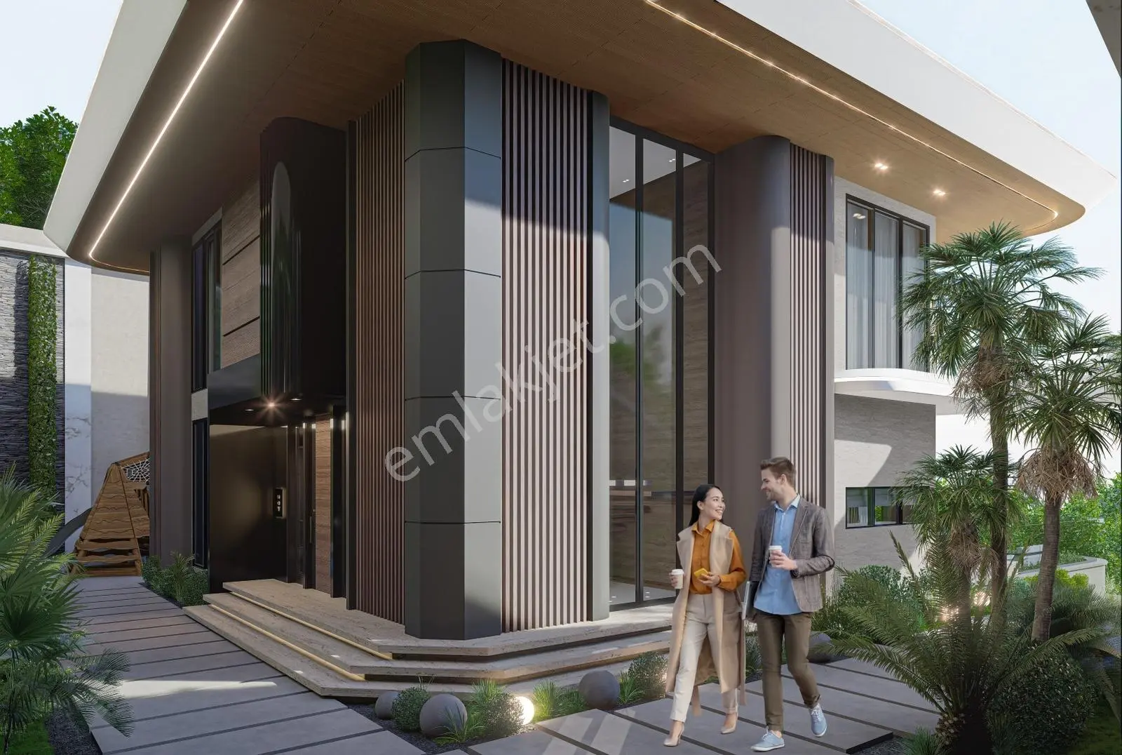 Kestel Yaylalı'da Satılık Arsa Üzerinde 7+1 Özel Havuzlu Villa - Görsel 4