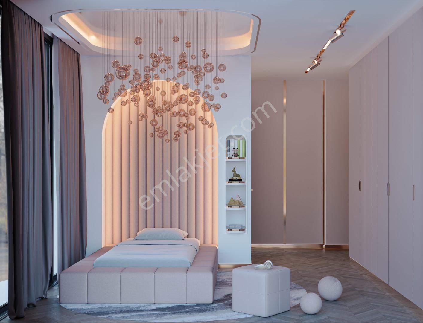 Kestel Yaylalı'da Satılık Arsa Üzerinde 7+1 Özel Havuzlu Villa - Görsel 20