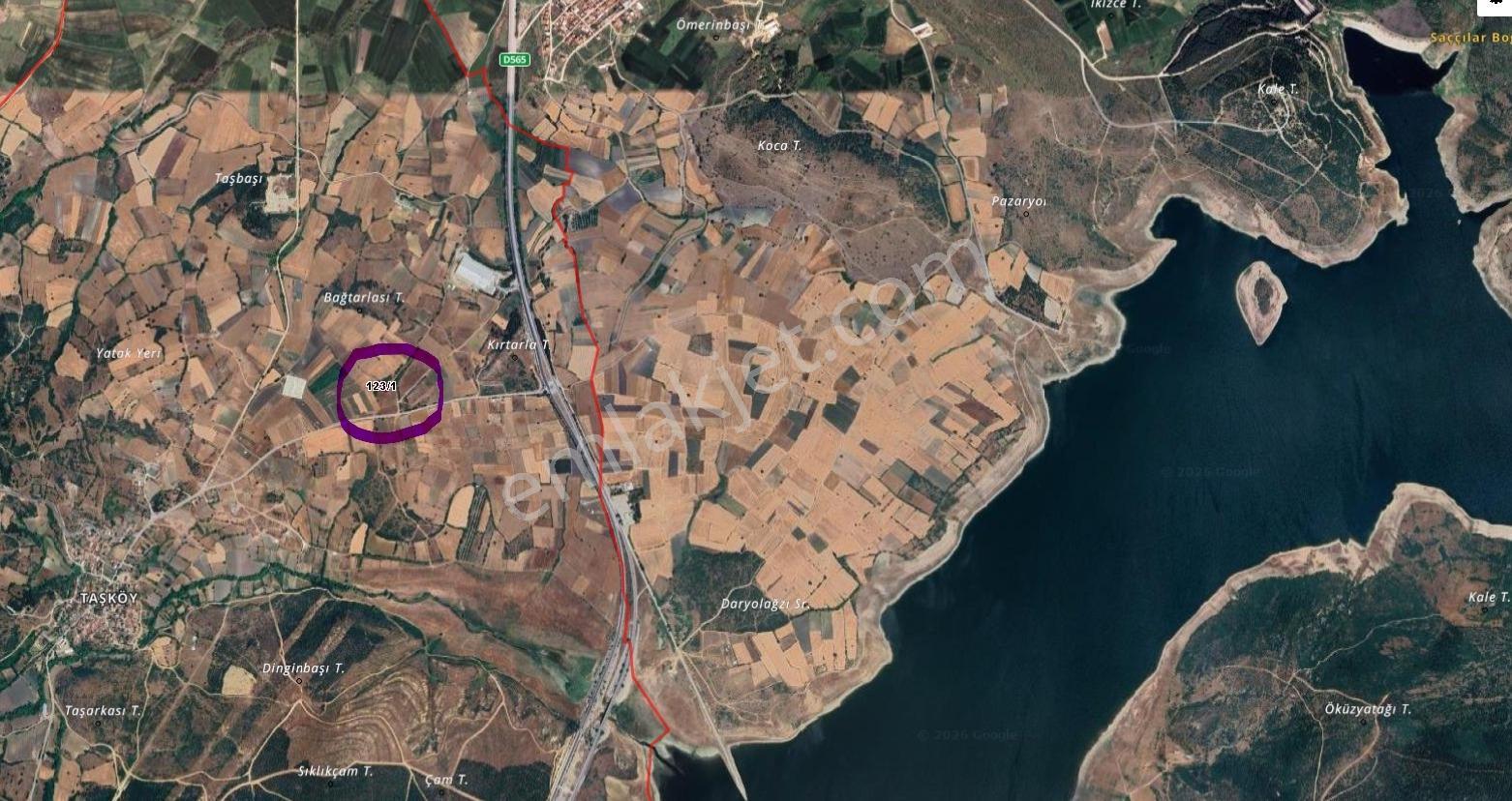 Mir'den Balıkesir Taşköy Mah'de 709 M2. Satılık Arsa - Görsel 9