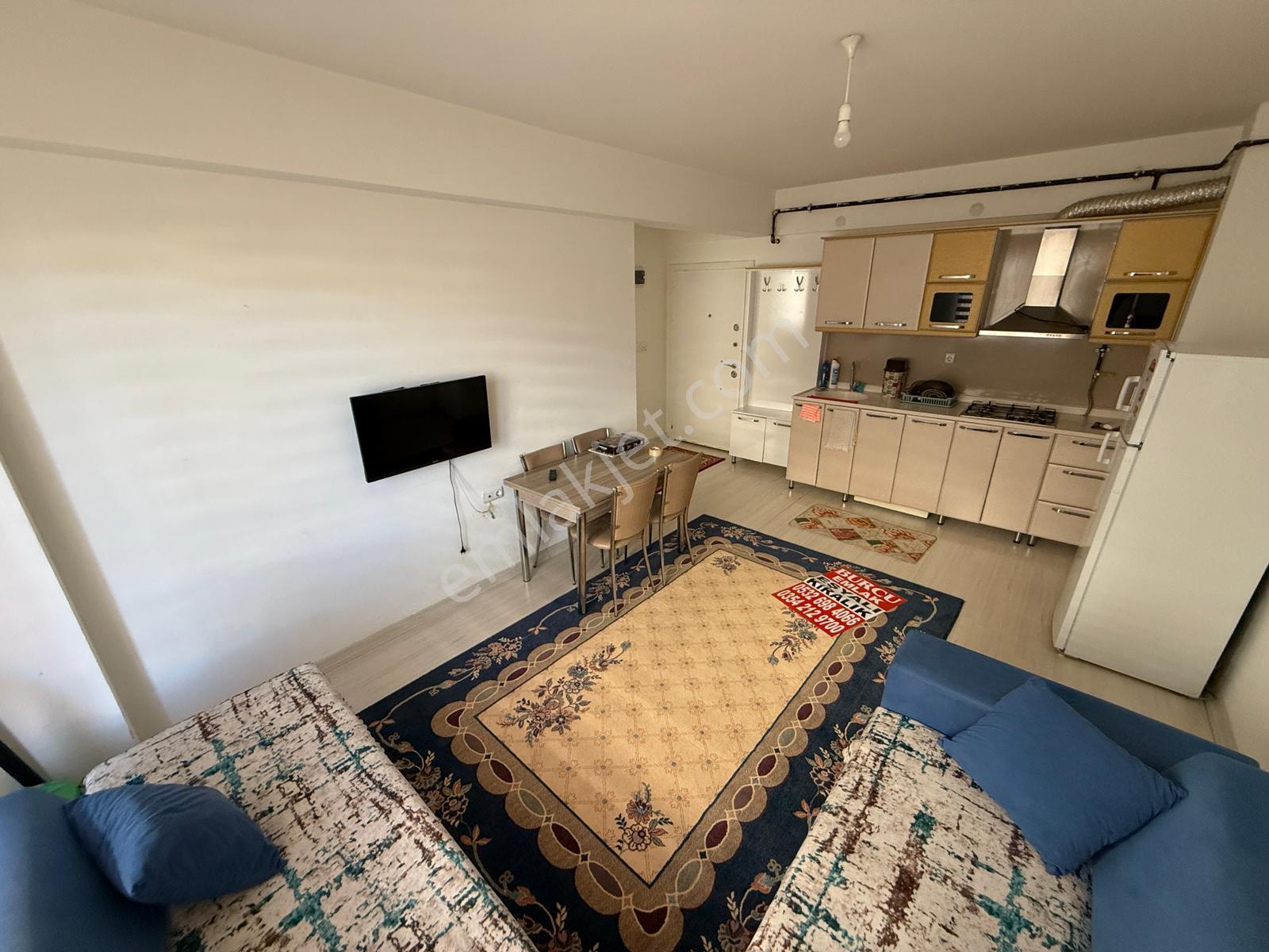 Şehir Hastanesi Yanında 1+1 Eşyalı Daire *** Burcu Emlak - Görsel 4