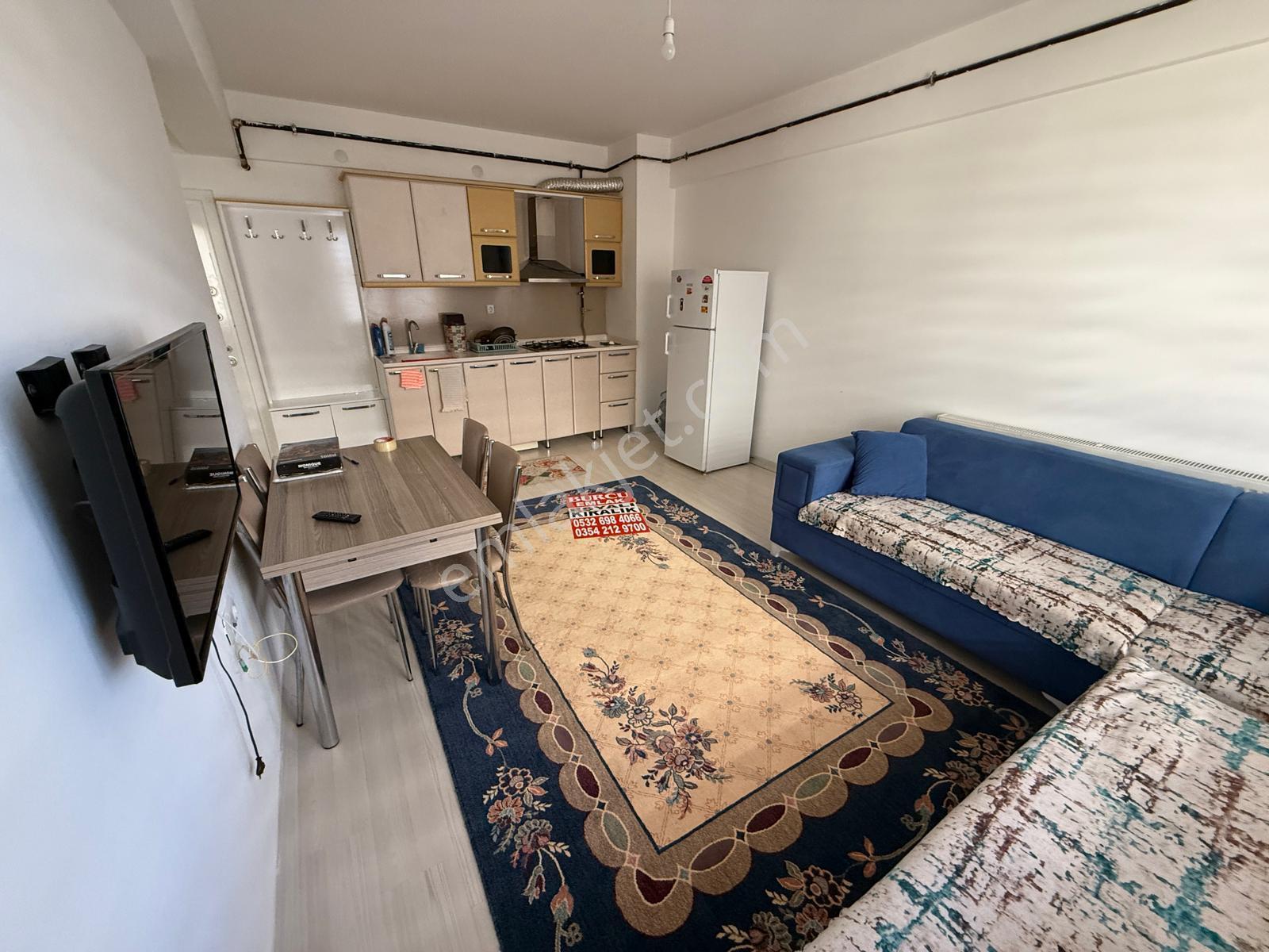 Şehir Hastanesi Yanında 1+1 Eşyalı Daire *** Burcu Emlak - Görsel 3