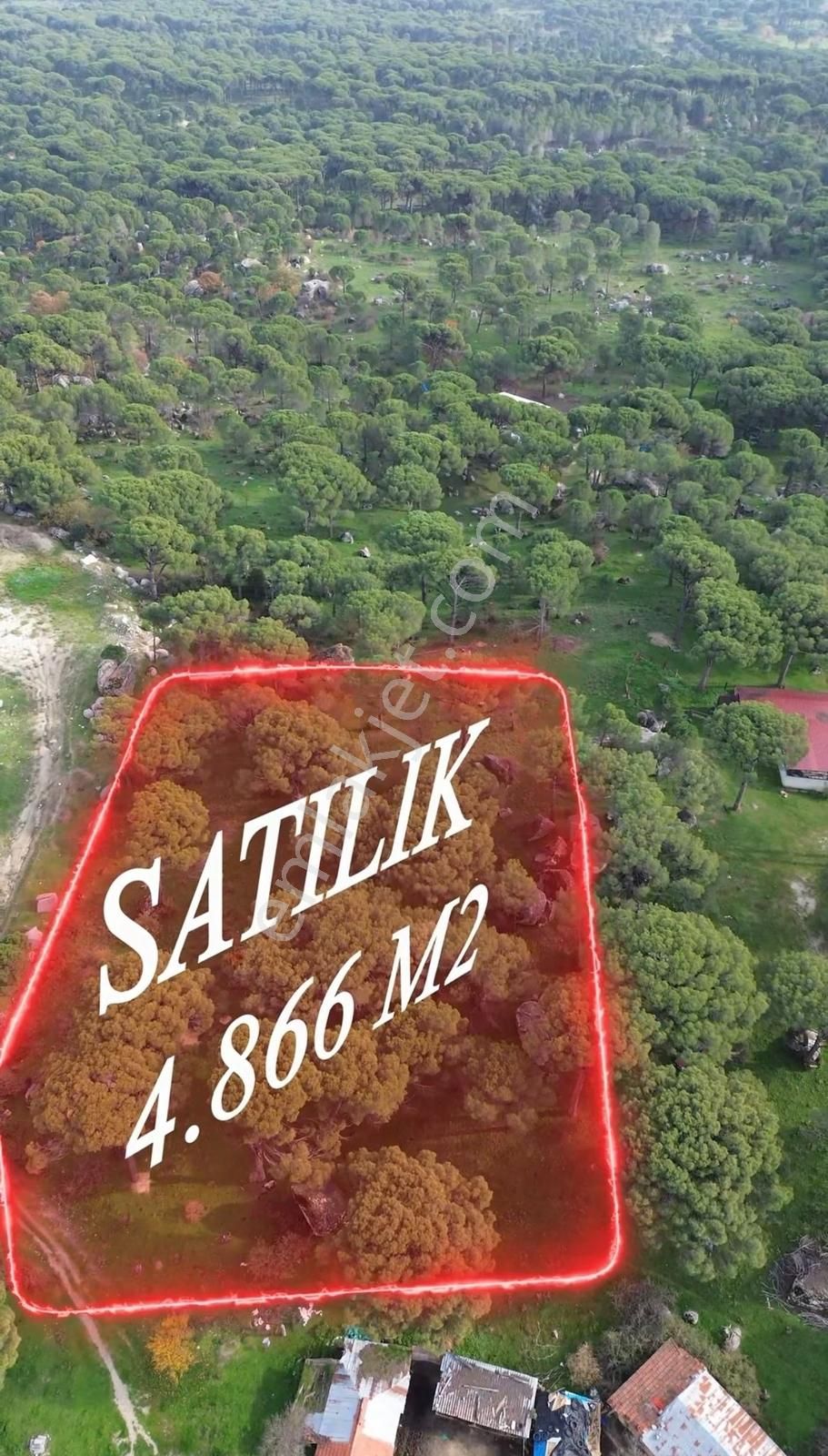 Bergama Kozak Aşağıcuma Mah. İmara 60 Mt Mesafede Satılık Bahçe - Görsel 2