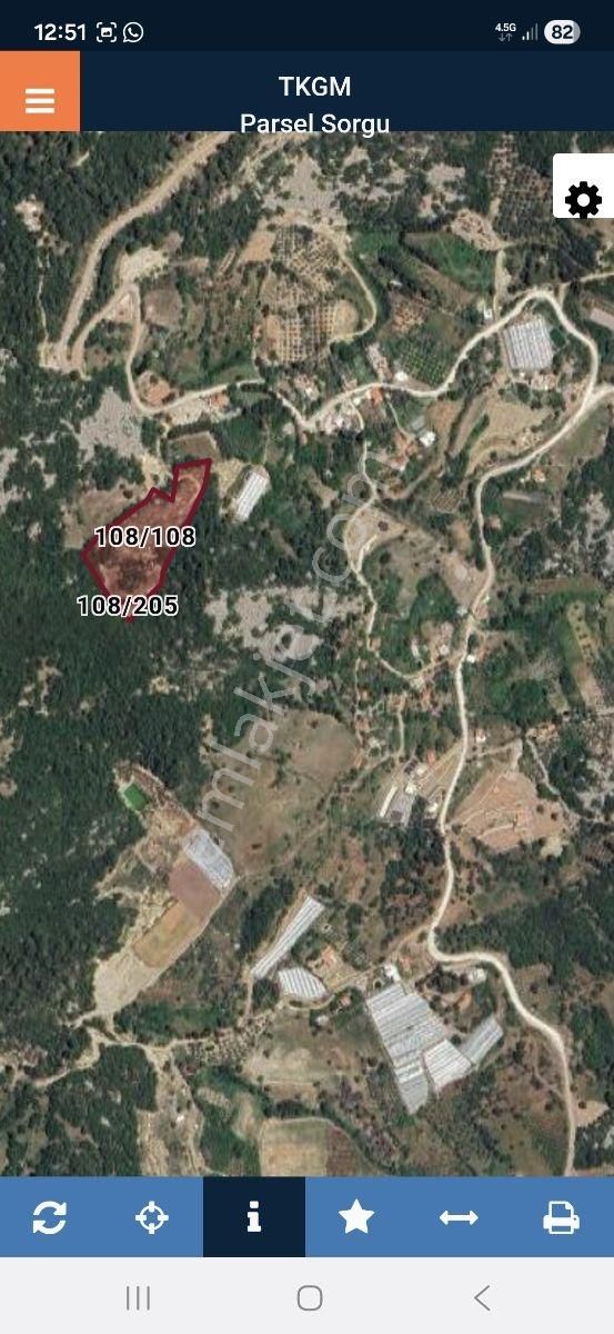 Kumluca Yeşilköyde 12.000 M² Prefabrikli, Elektrikli Ve Sondaj