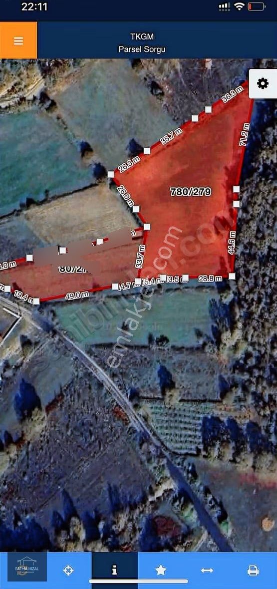 İznik Candarlı 8656 M2 Satılık Tarla - Görsel 4