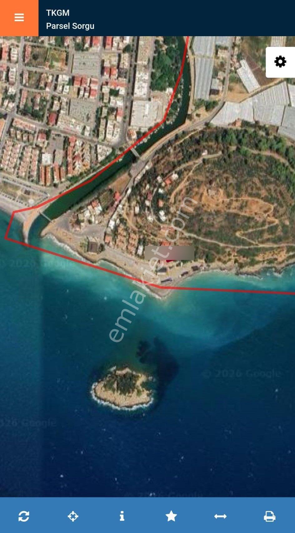 Mersın Bozyazı'da 618 M² Full Denız Manzaralı İmarlı Yatırımlık - Görsel 3