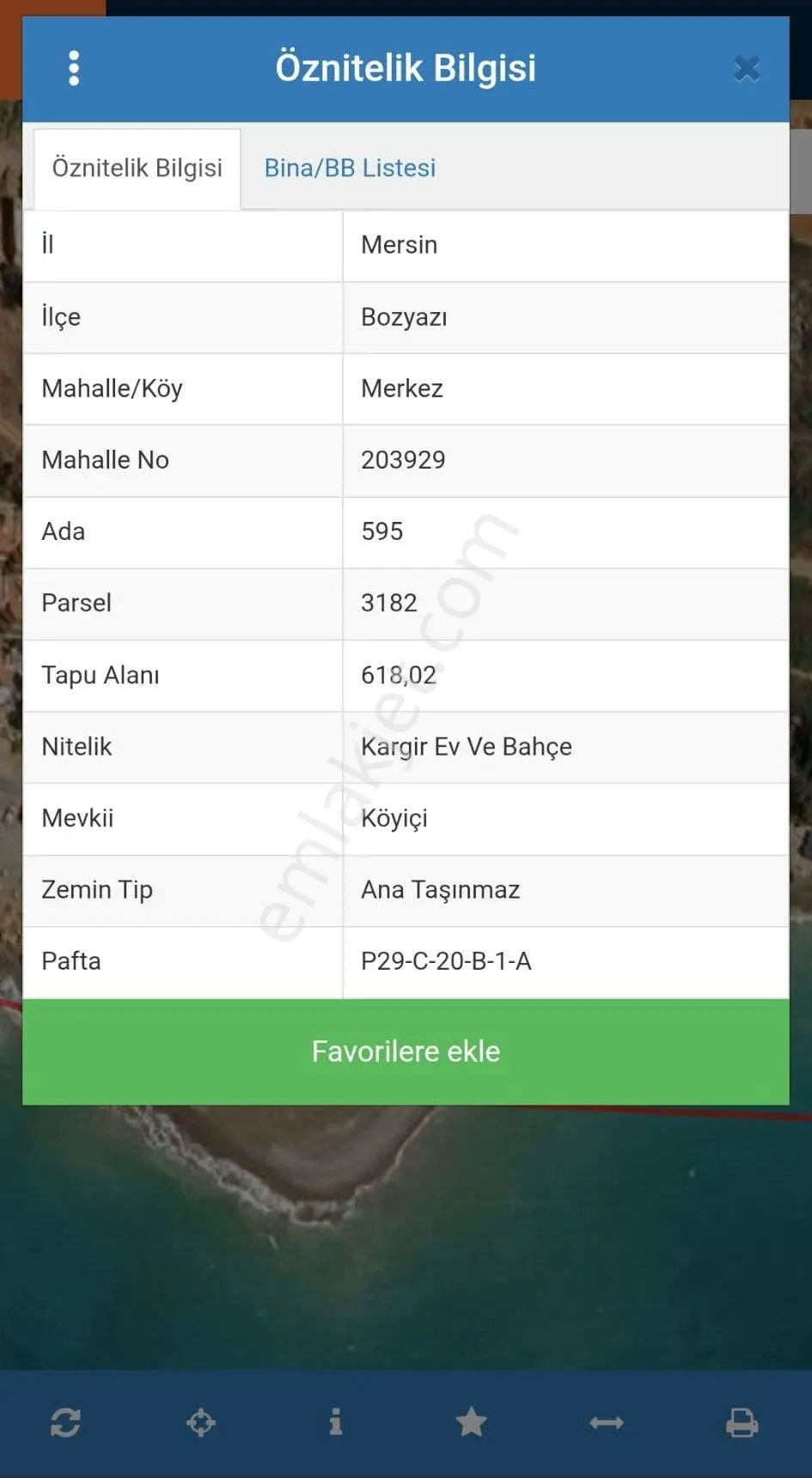 Mersın Bozyazı'da 618 M² Full Denız Manzaralı İmarlı Yatırımlık - Görsel 4