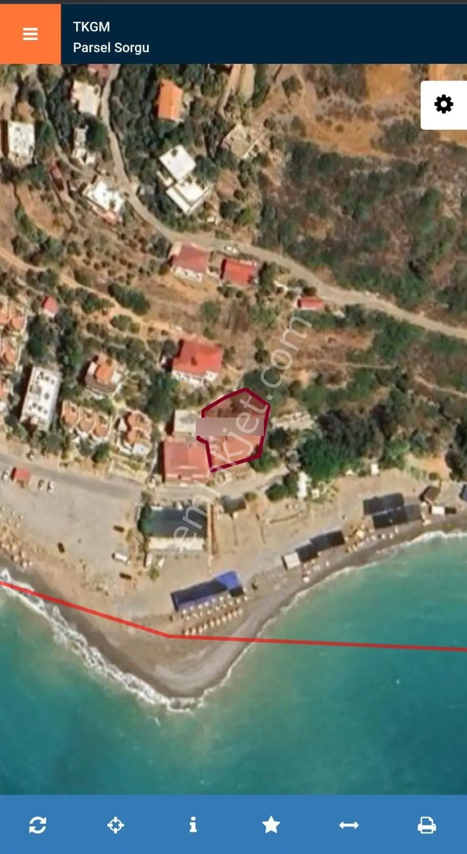 Mersın Bozyazı'da 618 M² Full Denız Manzaralı İmarlı Yatırımlık - Görsel 2