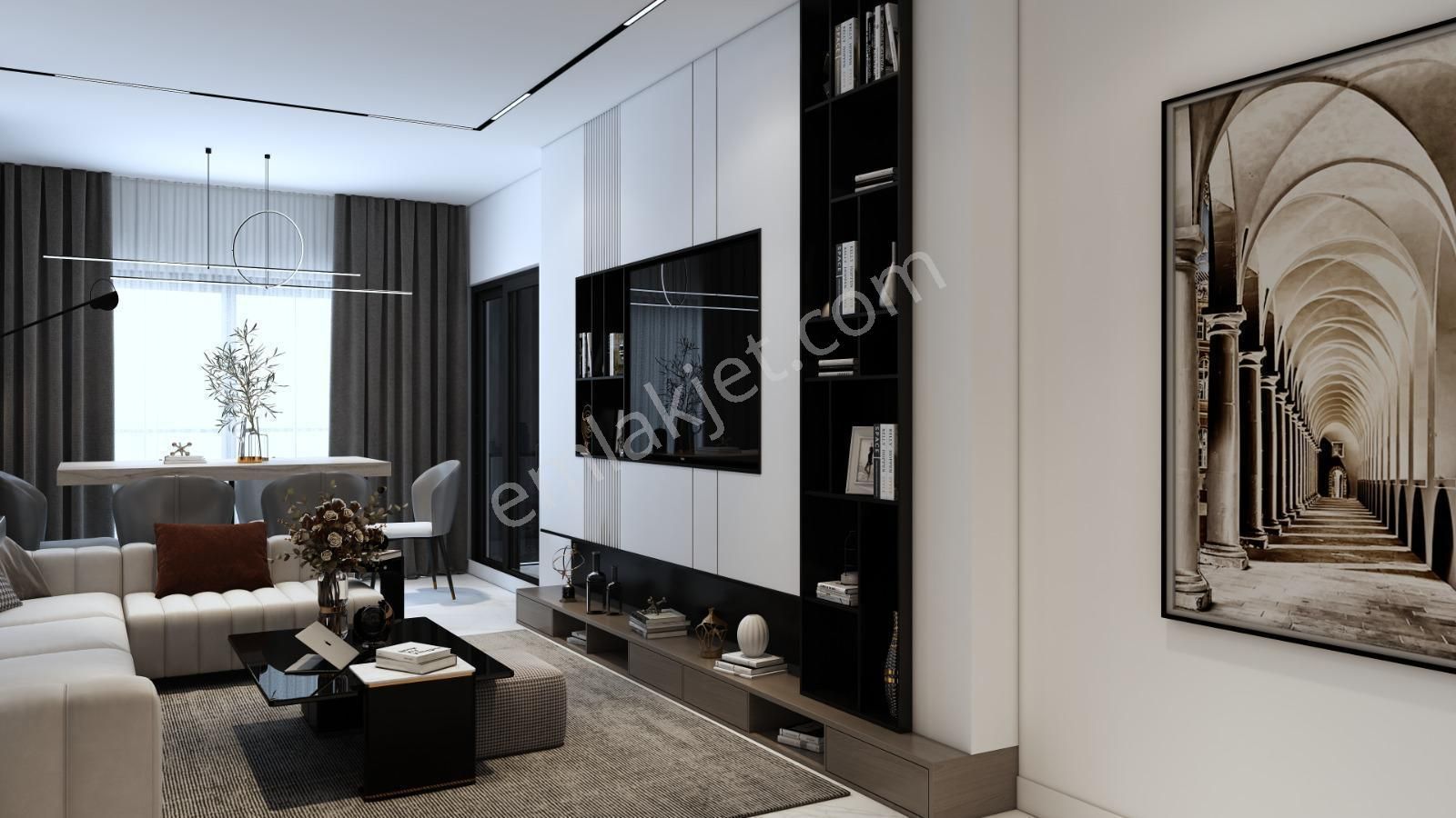 Gazipaşa Yeni Mah.kaşlar Mevkii Projeden Satılık 2+1 Dubleks - Görsel 4