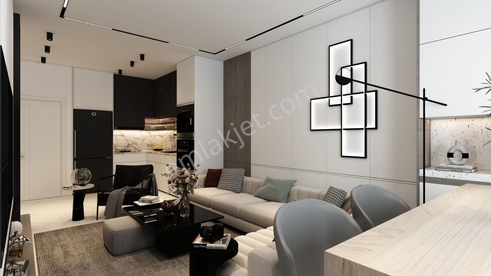 Gazipaşa Yeni Mah.kaşlar Mevkii Projeden Satılık 2+1 Dubleks - Görsel 4