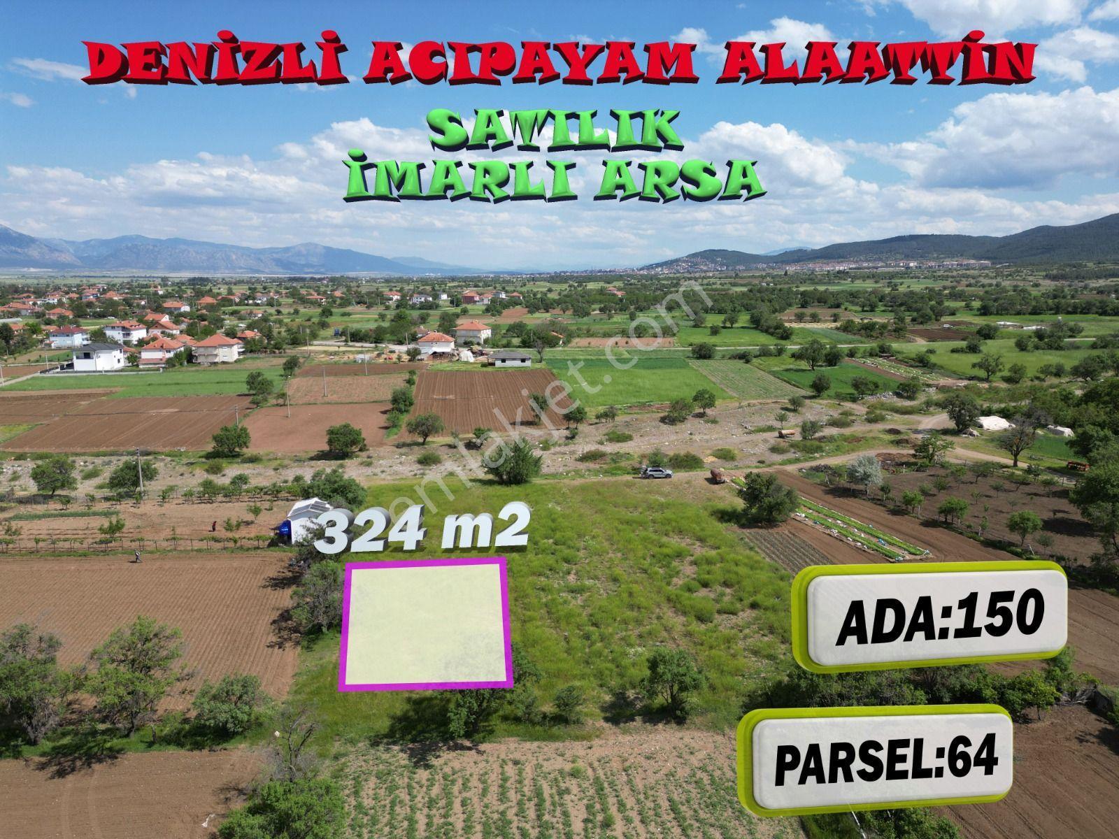 Acıpayam Alaattin Mahalle Merkezinde 324 M2 Satılık İmarlı Arsa - Görsel 12