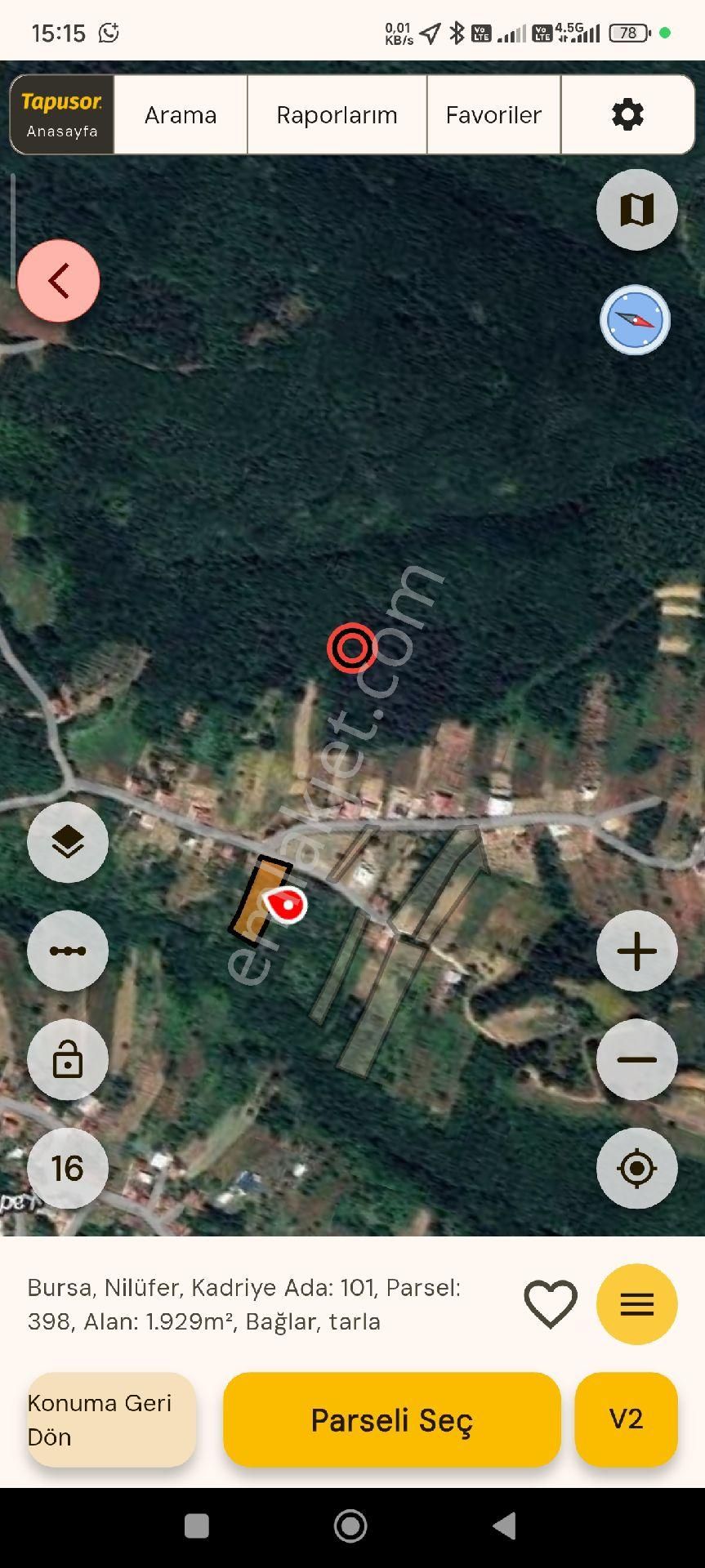 🚨bursa Nilüfer’de Bu Metrekare Bu Fiyata Yok! 1.930 M² Yatırımlık Tarla - Görsel 6