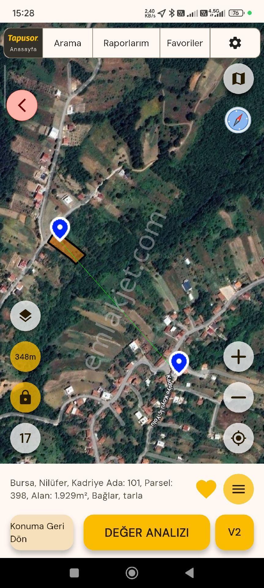 🚨bursa Nilüfer’de Bu Metrekare Bu Fiyata Yok! 1.930 M² Yatırımlık Tarla - Görsel 5