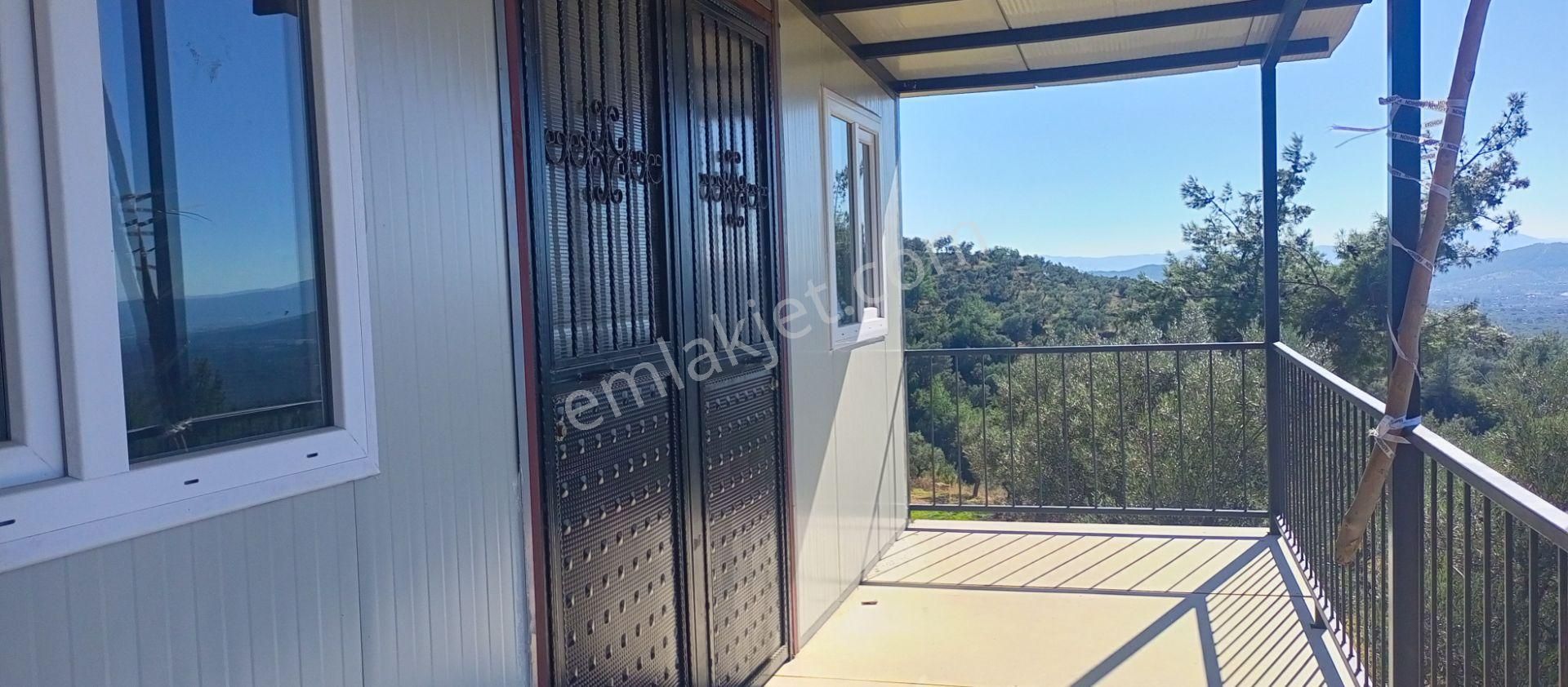 Torbalı Dirmil'de Muhteşem Manzaralı, Yolu Olan, İçinde Konteynır Olan 4260m2 Zeytinlik Satılıktır - Görsel 3