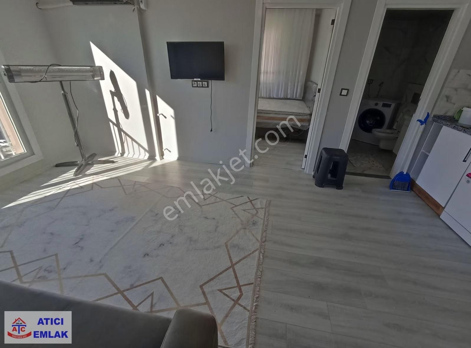 Atıcı'dan Gültepede Çukurova Fırın Kavşağında Eşyalı 1+1 Kiralık - Görsel 17