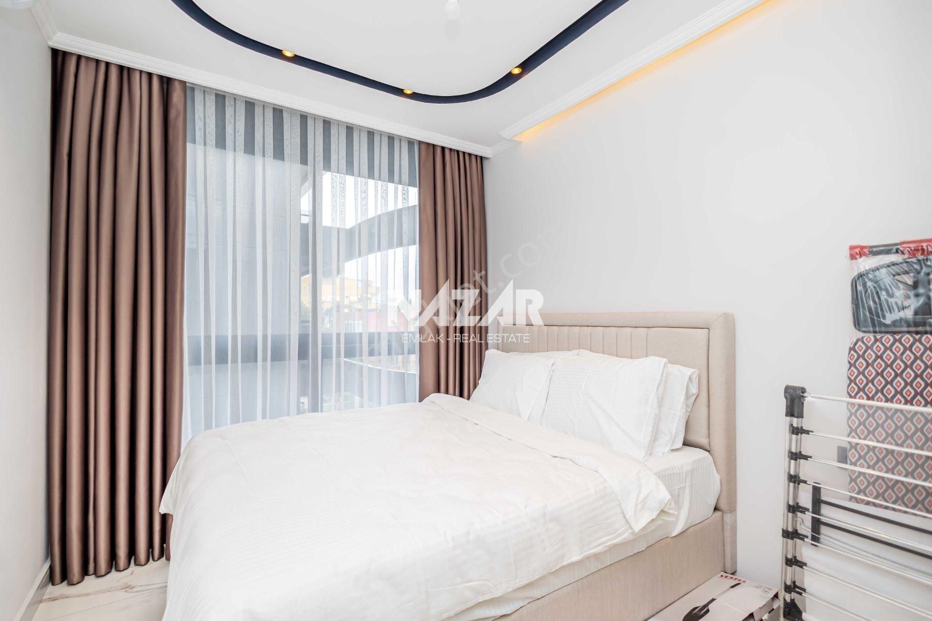 Alanya Kestel’de Kiralık 1+1 Eşyalı Daire – Skyline Rezidans - Görsel 16