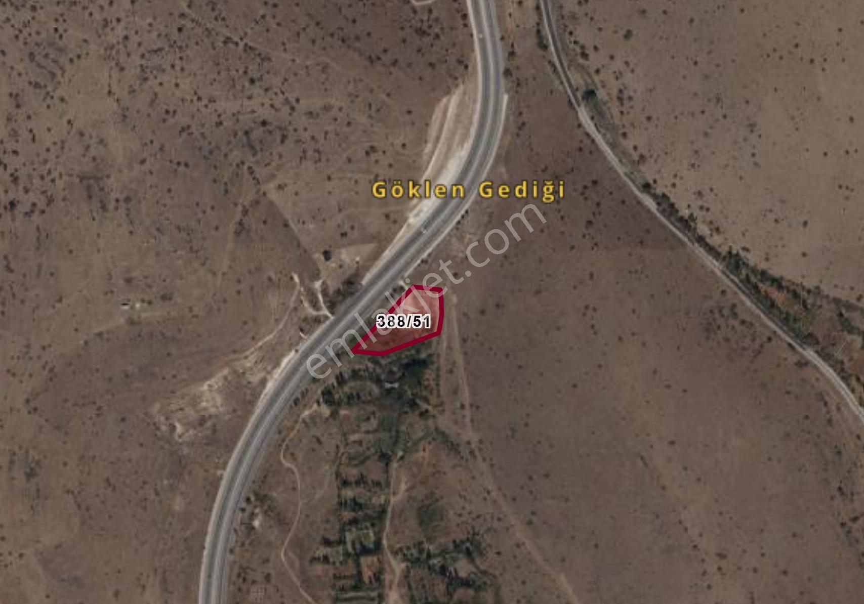 Meram İnlice'de Çevre Yola Sıfır 4.999 M² Müstakil Tarla