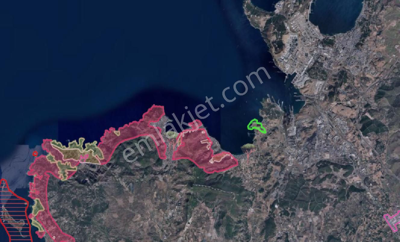 Golden Globy, Yeni Foça'da Denize 150 M. Mesafede Satılık 3.614 M2 Tarla - Görsel 4