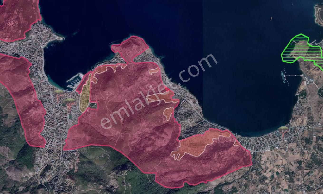 Golden Globy, Yeni Foça'da Denize 150 M. Mesafede Satılık 3.614 M2 Tarla - Görsel 5