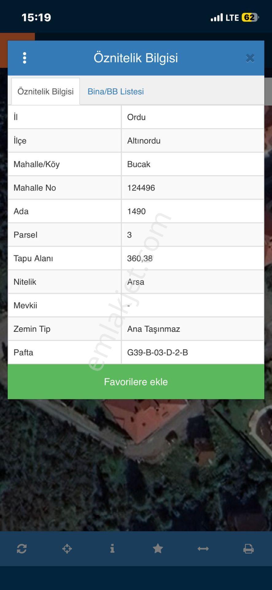 Bucak Mahallesi 360 M2 Ana Yol Kenarı İmarlı Arsa - Görsel 2