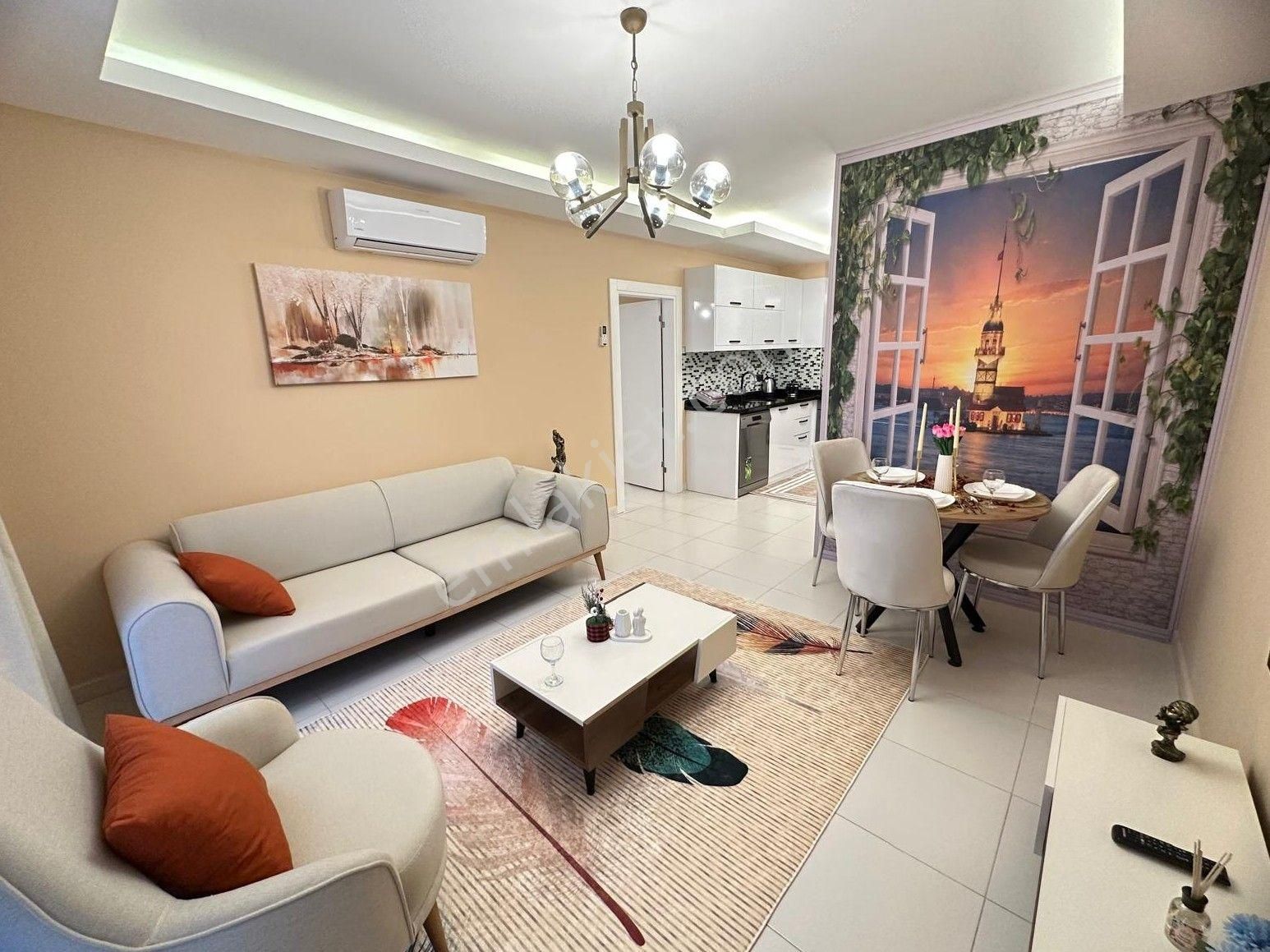 Alanya Mahmutlar Mah.full Eşyalı Satılık 1+1 Daire