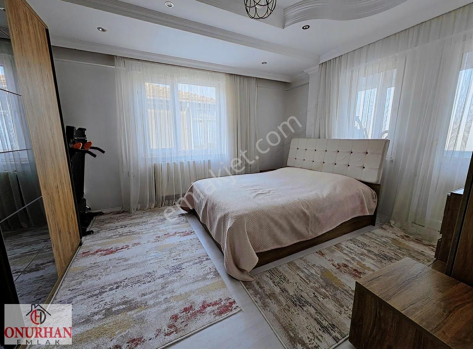 Onurhan Dan Foruma Yakın Çok Kullanışlı Full Kredili 2+1 130 M2 - Görsel 17