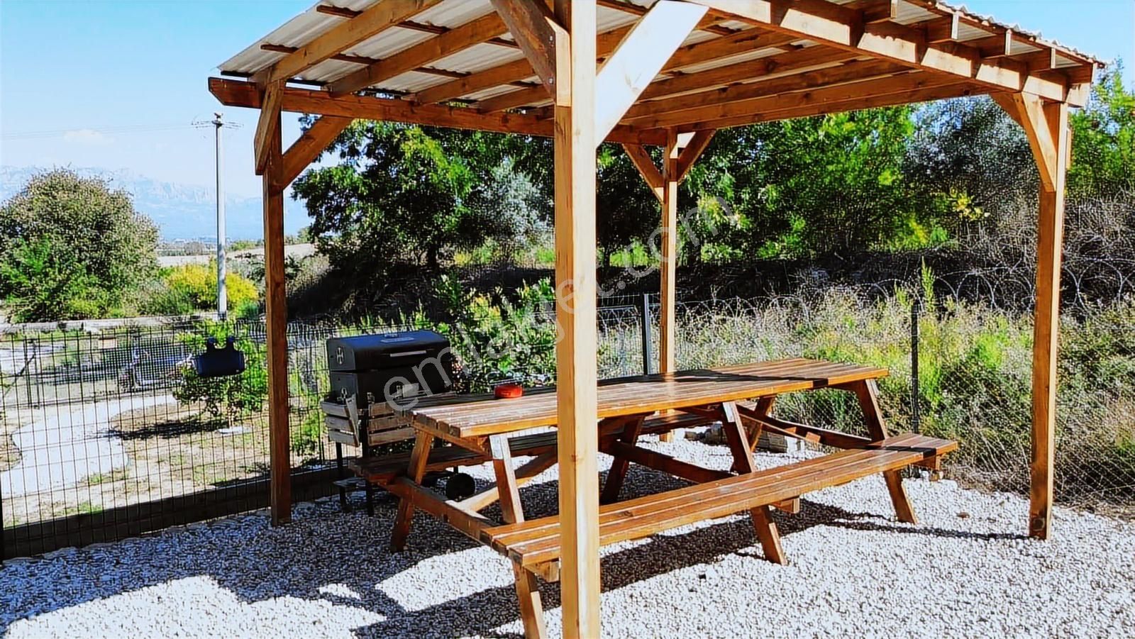 Yaşama Hazır Evli, Bahçeli,seralı Harika Manzaralı Satılık Arazi - Görsel 16