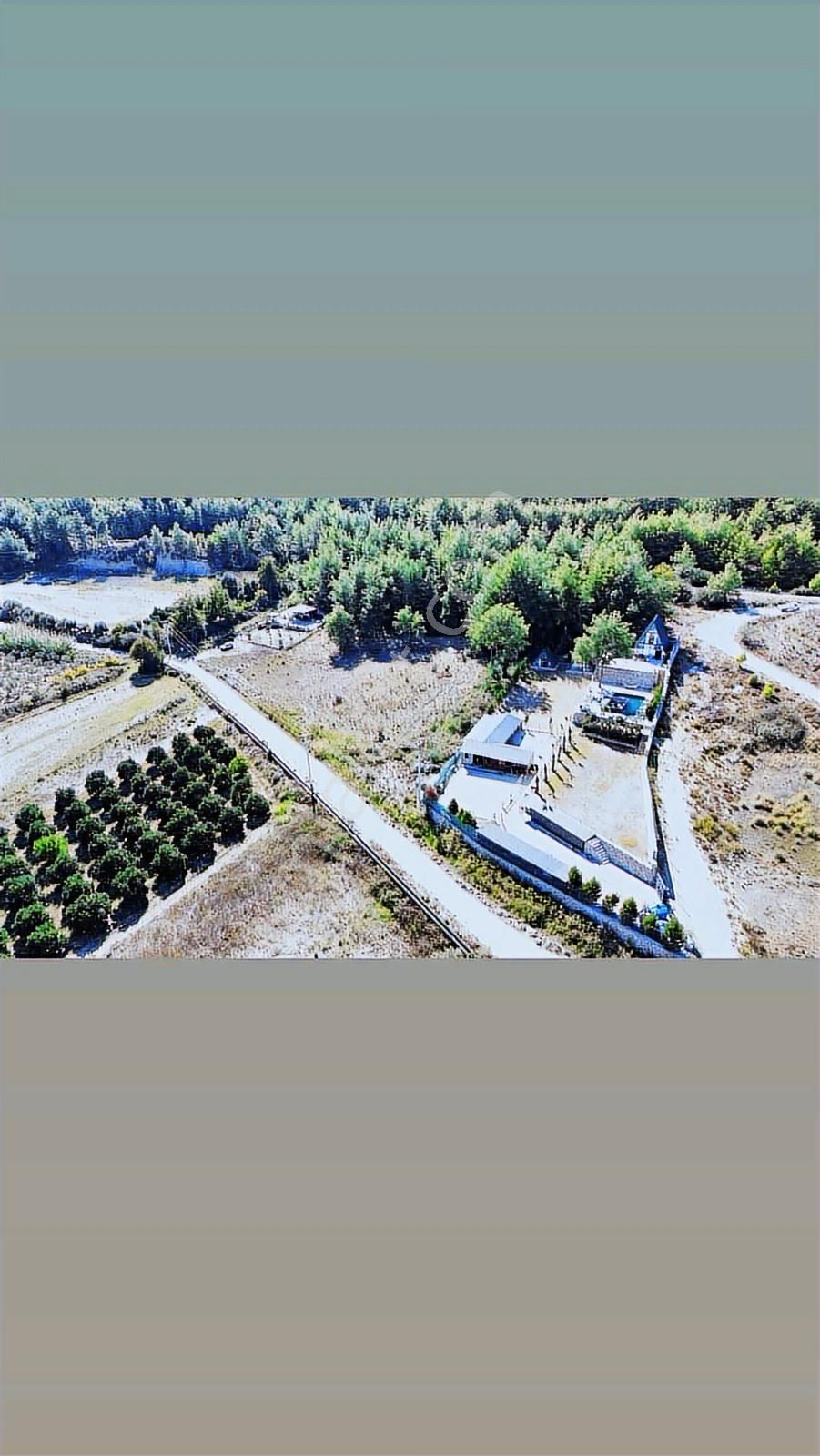 Yaşama Hazır Evli, Bahçeli,seralı Harika Manzaralı Satılık Arazi - Görsel 7