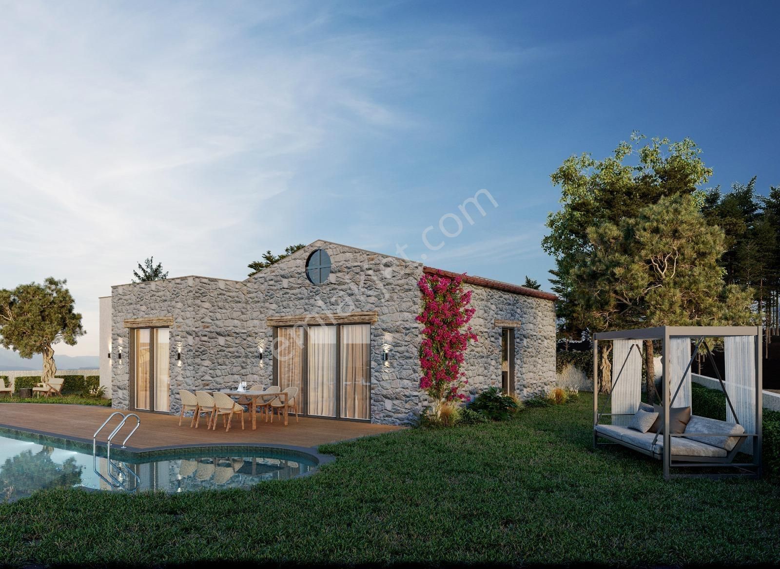 Milas Meşelikte Satılık 1 Dönüm Arsa İçerisinde Tek Katlı Villa - Görsel 15