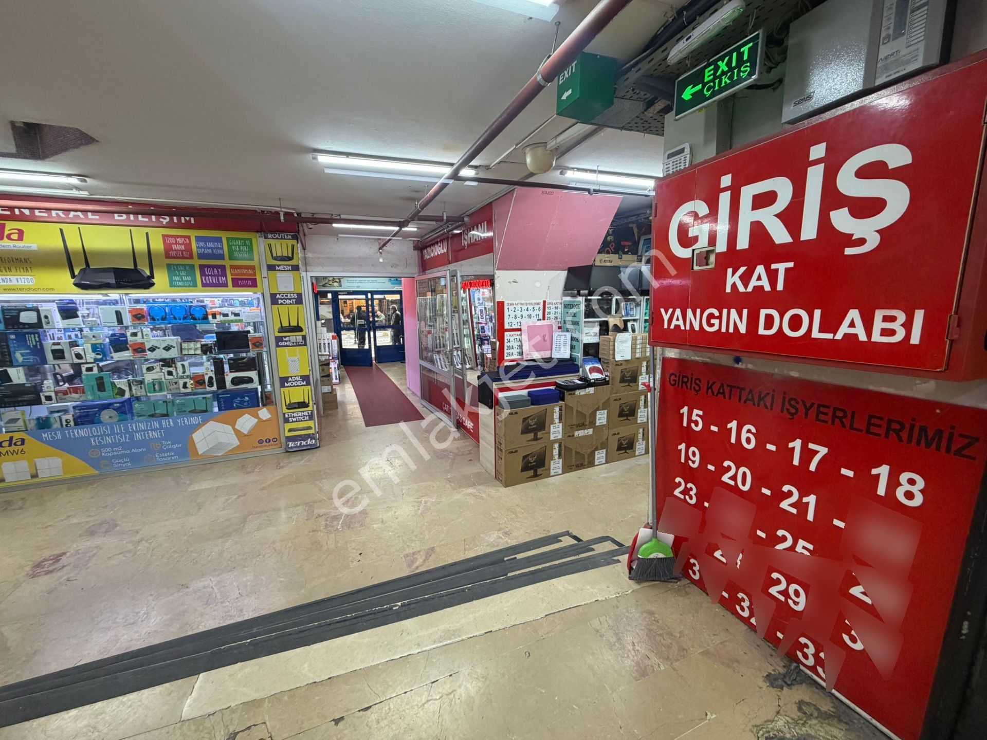 Satılık Yazıcıoğlu İş Hanı Giriş Katında Asma Katlı Dükkan - Görsel 3