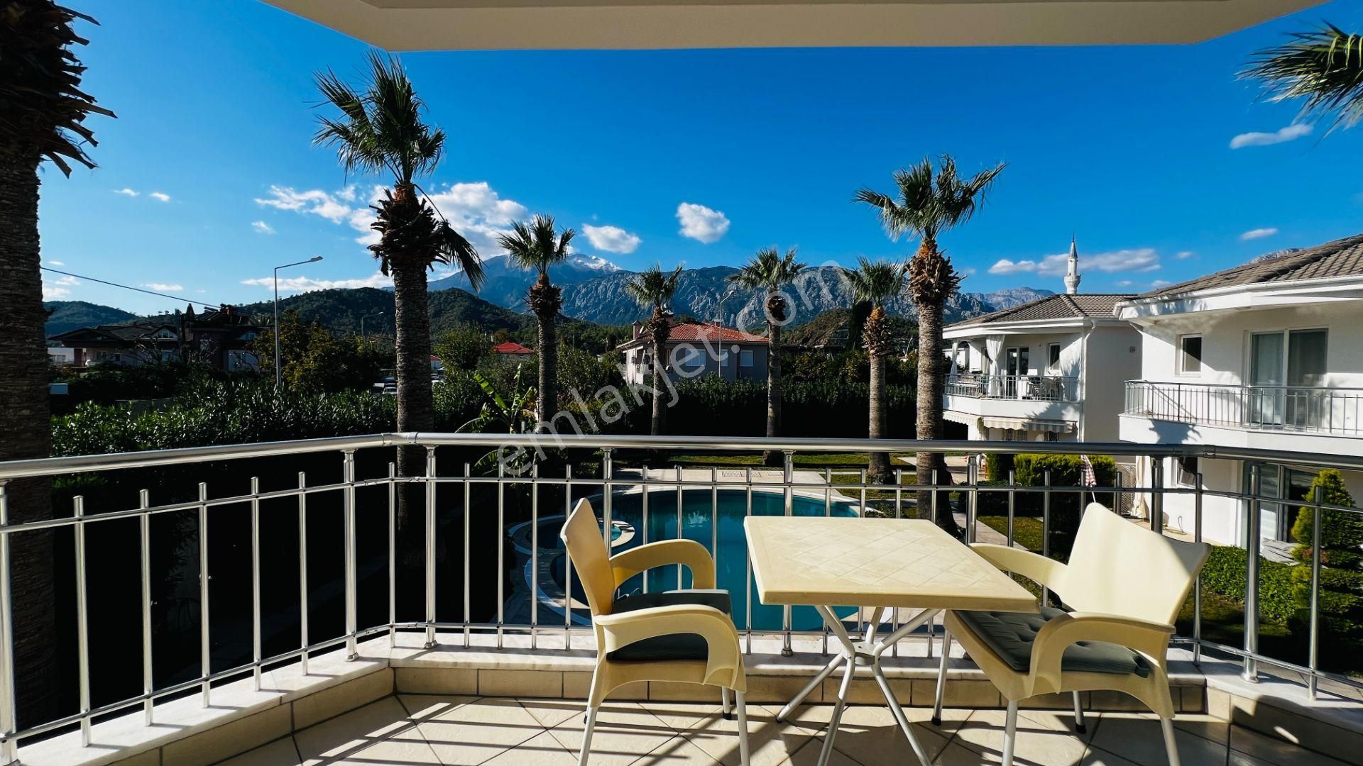 Kemer Çamyuva Da Denize Yakın Dağ Ve Havuz Manzaralı Satılık Daire - Görsel 5