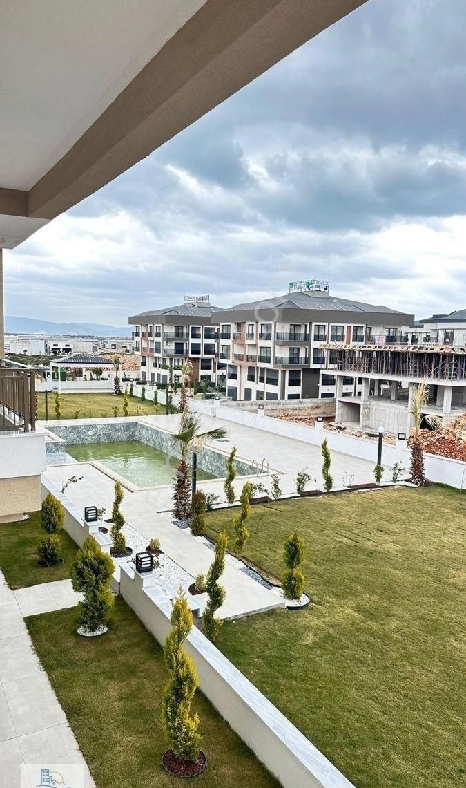 Didim Cumhuriyet Mahallesinde Güvenlikli Havuzlu Site İçerisinde 1+1 Daire - Görsel 24