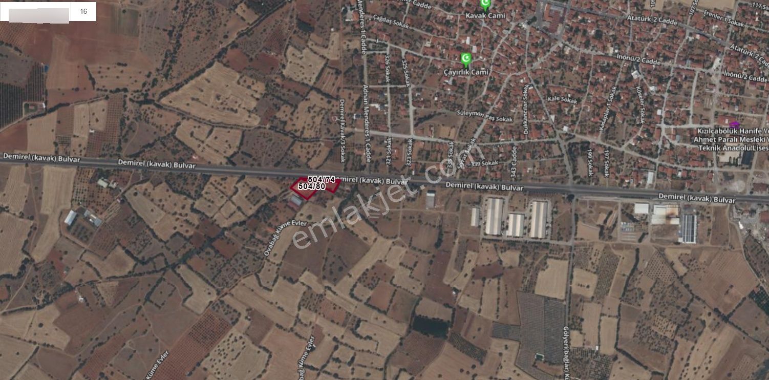 Tavas Kızılcabölük'te Anayola Sıfır Acil Yatırımlık Fırsat Arazi