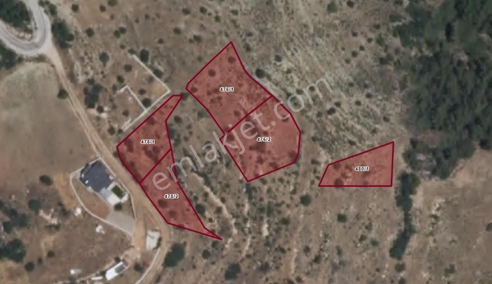 Seydikemer Bayır'da 5 Parsel Toplam 3427 M2 2b Arazi