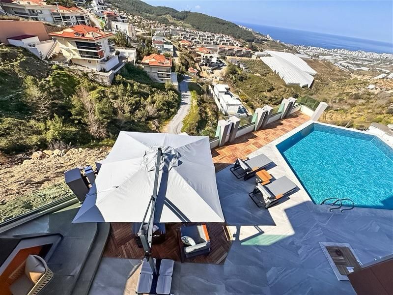 Deniz Manzaralı Lüks Villa Müstakil Havuz Ve Özel Bahçe Akıllı Ev Sistemi - Görsel 13