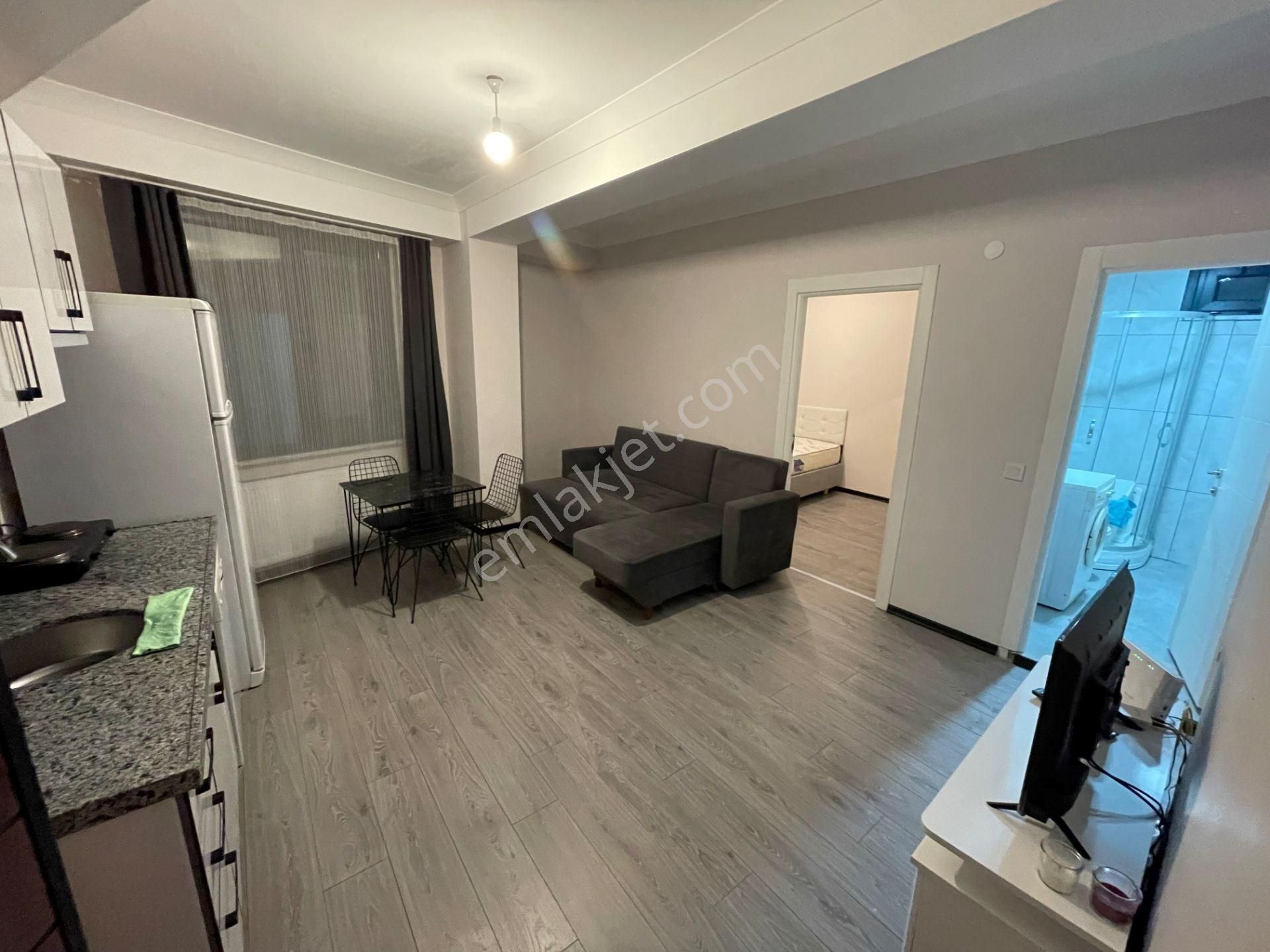 Ataşehir, Yeditepe Ve Marmara Üni. Karşısı, 7/24 Güvenlikli Yeni Binada Eşyalı 1+1 - Görsel 2