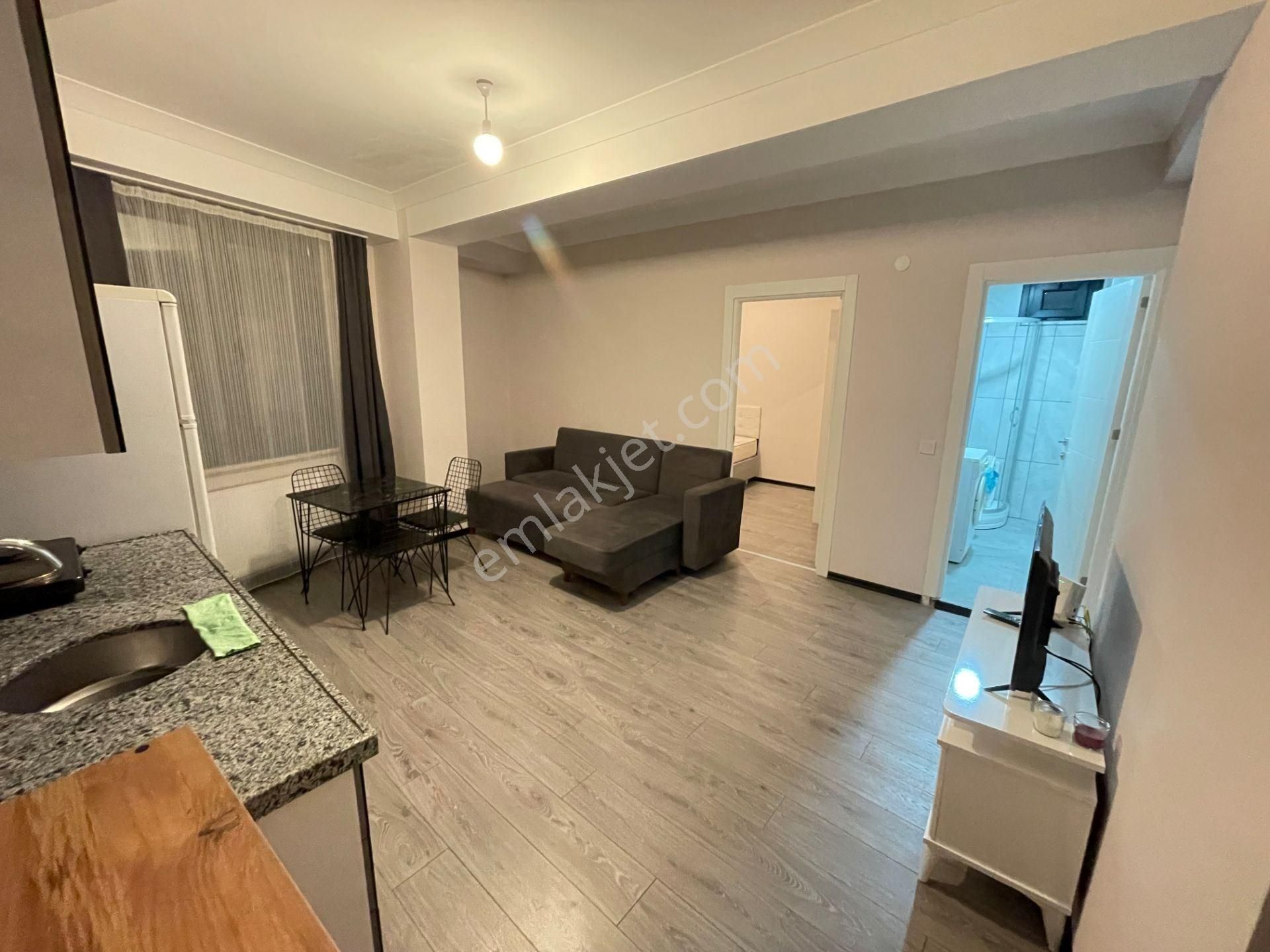 Ataşehir, Yeditepe Ve Marmara Üni. Karşısı, 7/24 Güvenlikli Yeni Binada Eşyalı 1+1 - Görsel 10