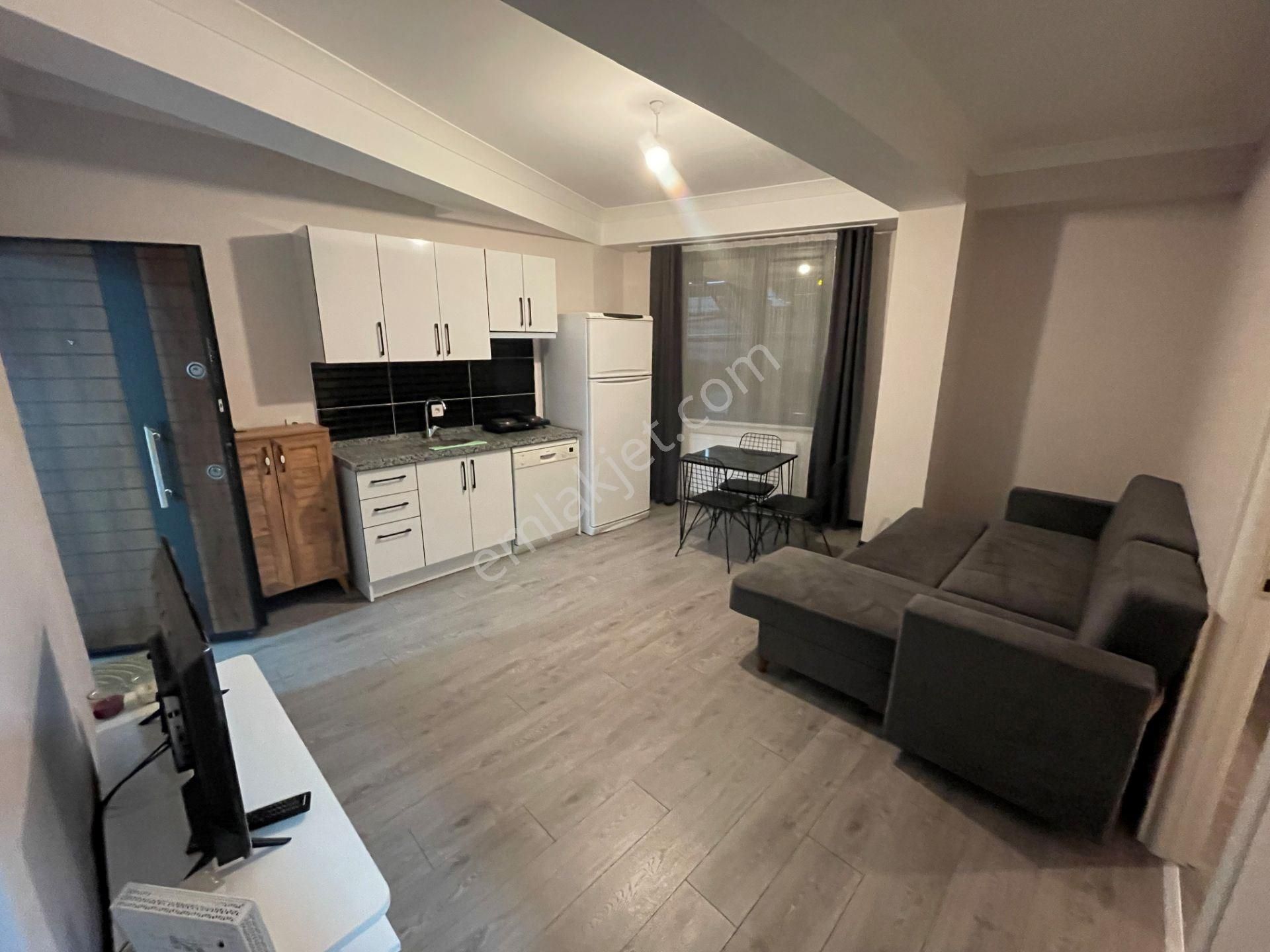 Ataşehir, Yeditepe Ve Marmara Üni. Karşısı, 7/24 Güvenlikli Yeni Binada Eşyalı 1+1 - Görsel 8