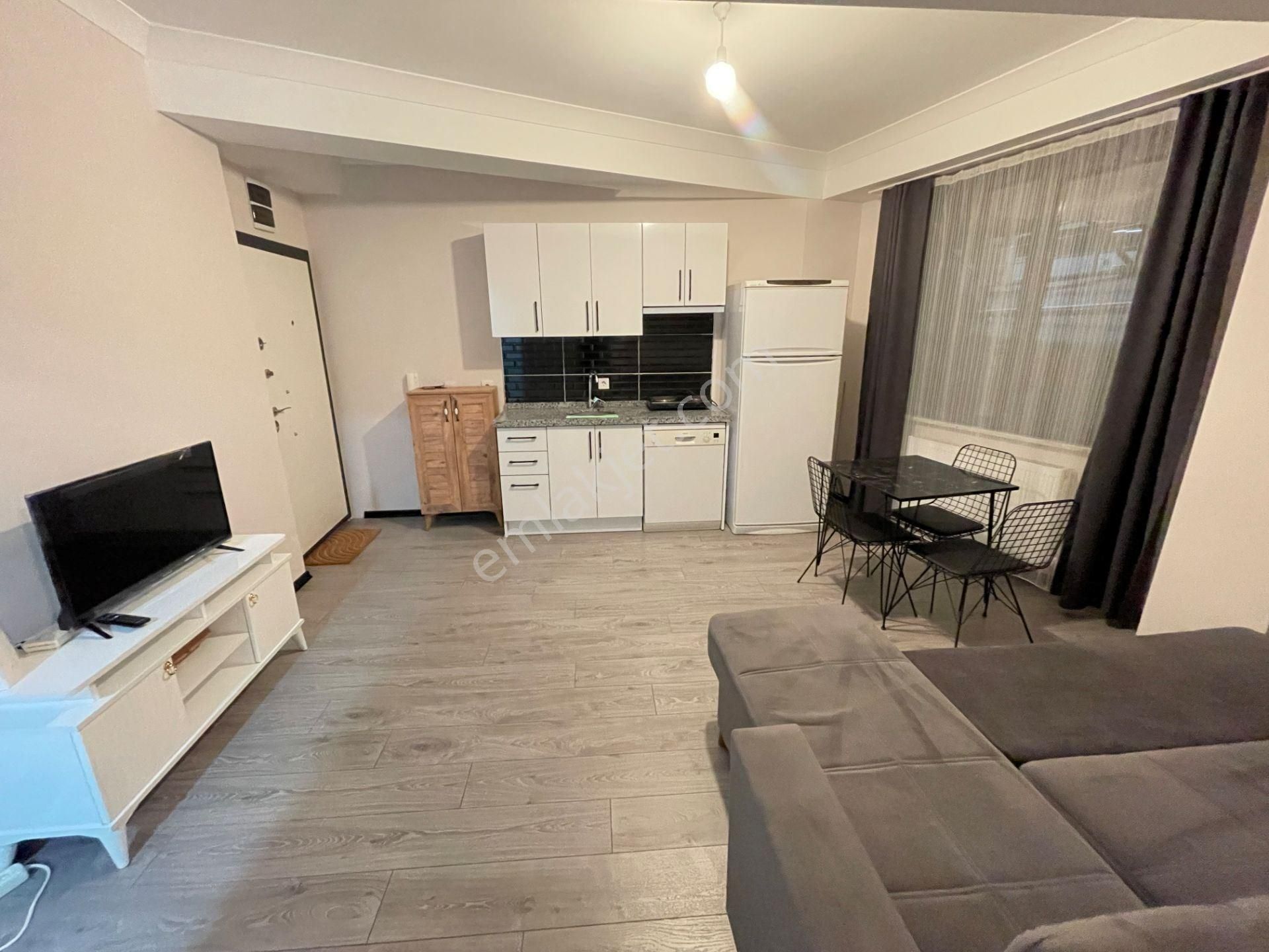 Ataşehir, Yeditepe Ve Marmara Üni. Karşısı, 7/24 Güvenlikli Yeni Binada Eşyalı 1+1 - Görsel 9