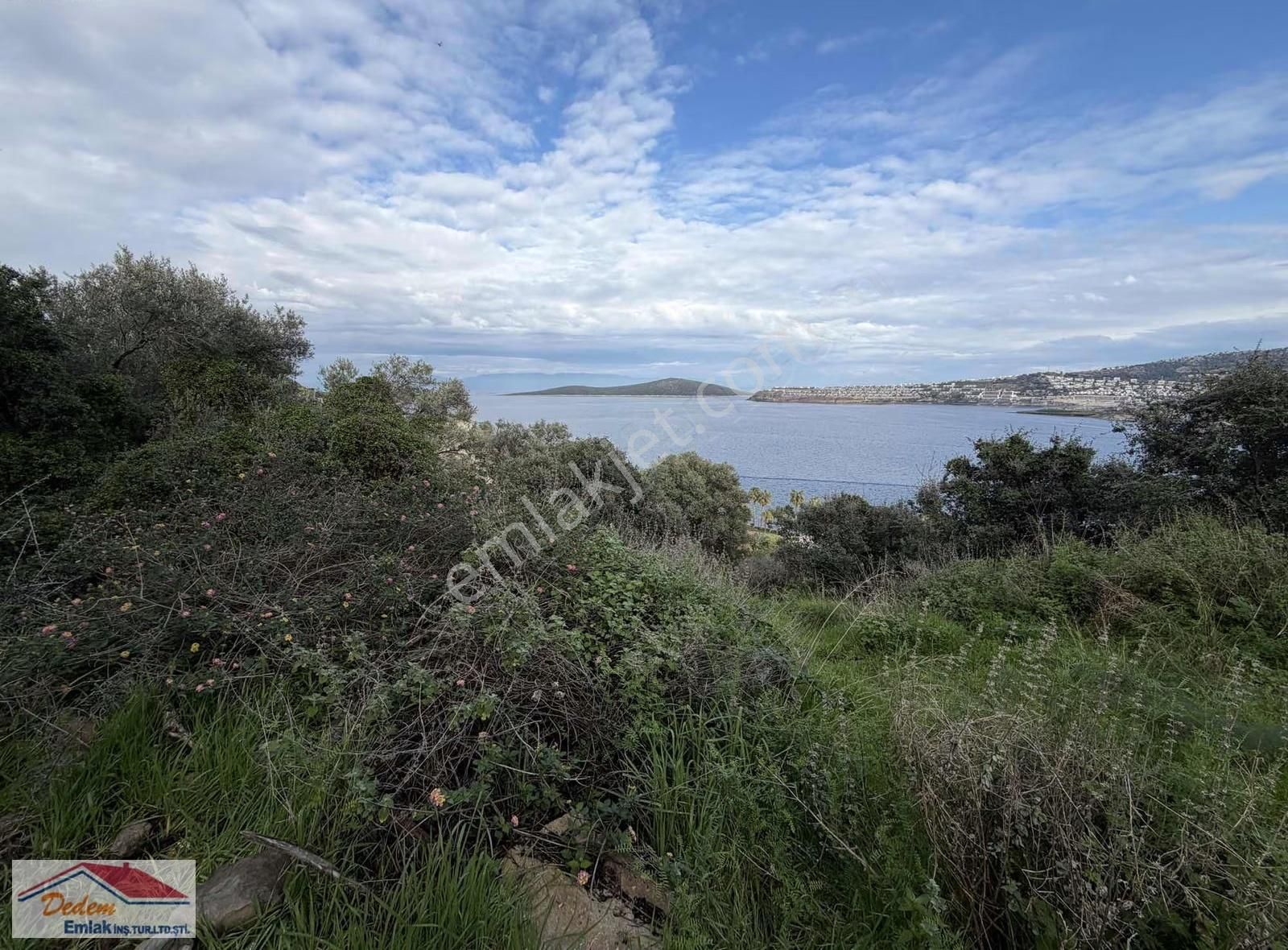 Bodrum Gündoğan Deniz Manzara Ve Denize 2 Parsel Satılık Arsa - Görsel 10
