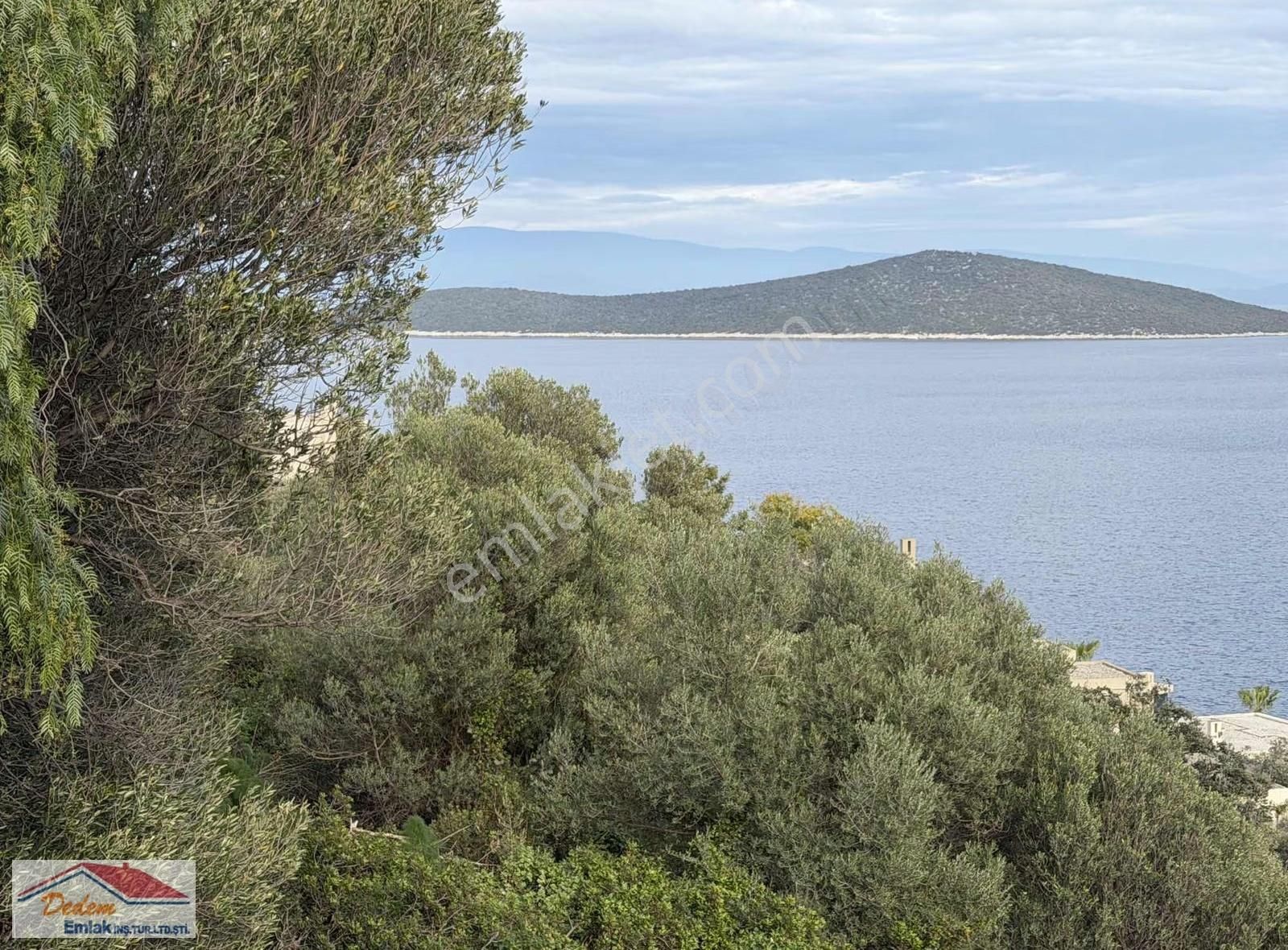 Bodrum Gündoğan Deniz Manzara Ve Denize 2 Parsel Satılık Arsa - Görsel 4