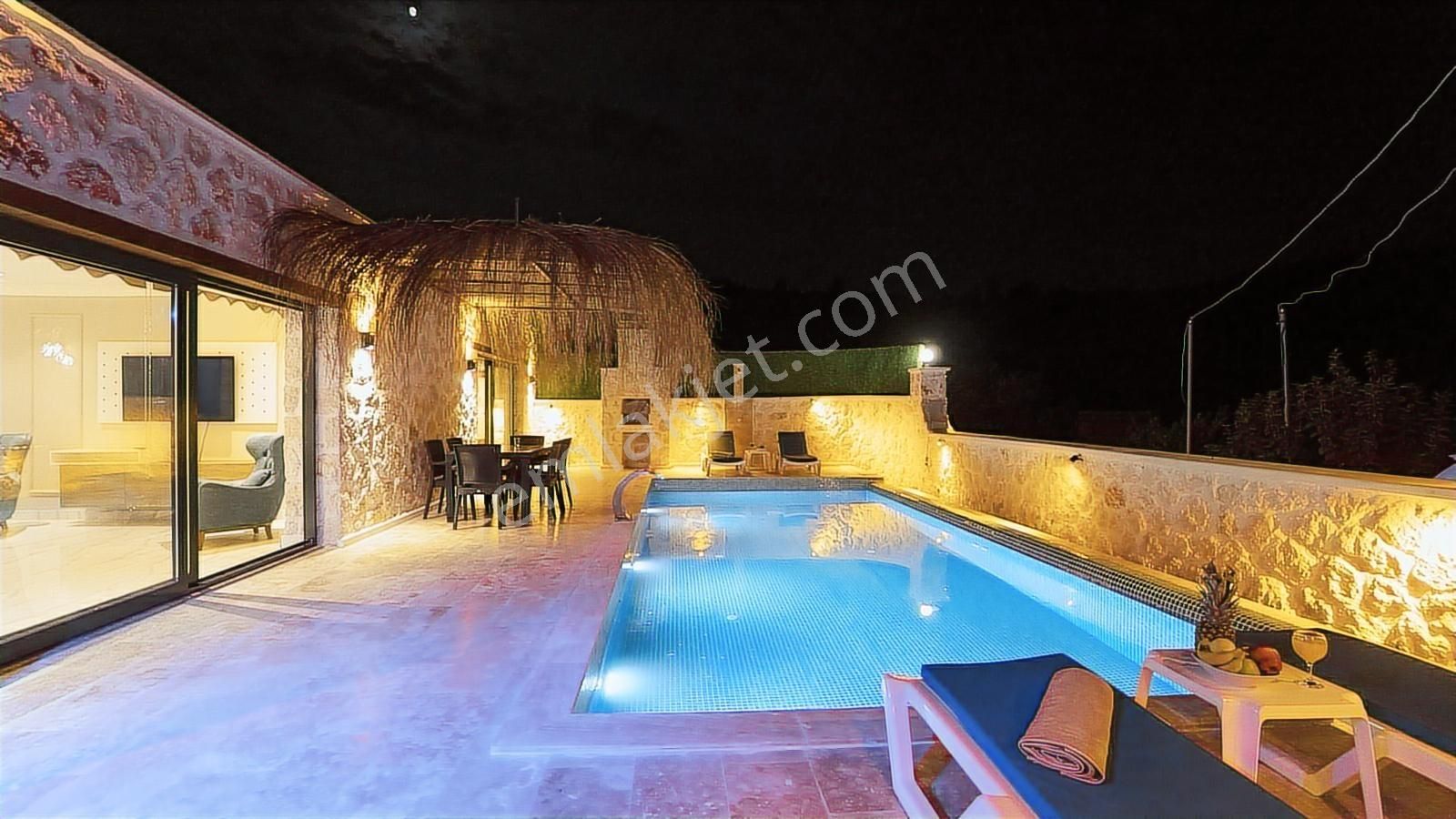 Kaş Kalkan'da Yapı Kayıtlı Belgeli Taş Konsept 2 Lüks Villa - Görsel 7