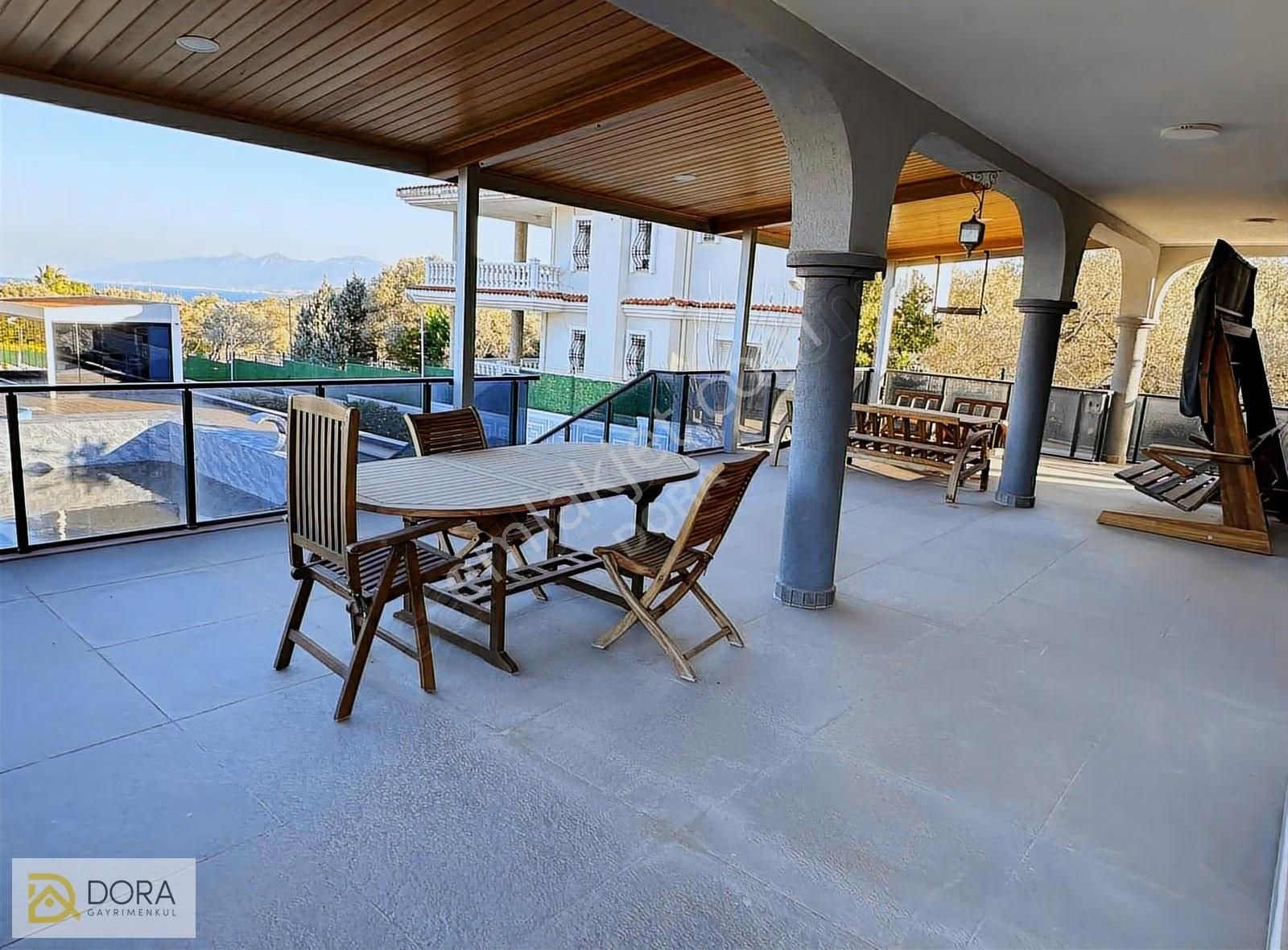 Urla Denizli Mahallesi 6+2 Satılık Full Deniz Manzarlı Villa - Görsel 14