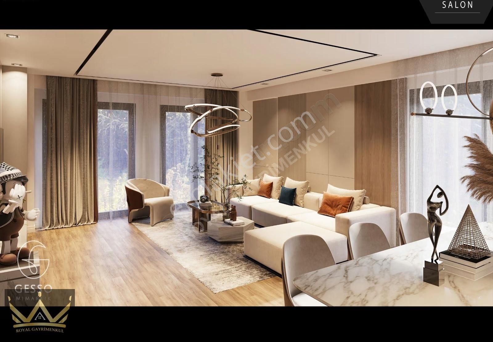 Royal'den Nırvana Deluxe Şehrin En Prestijli Yaşam Projesi 3+1 - Görsel 7