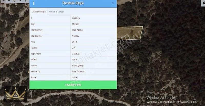 Royal Den Hacı Azizlerde Yatırımlık 3938m² Tarla - Görsel 3