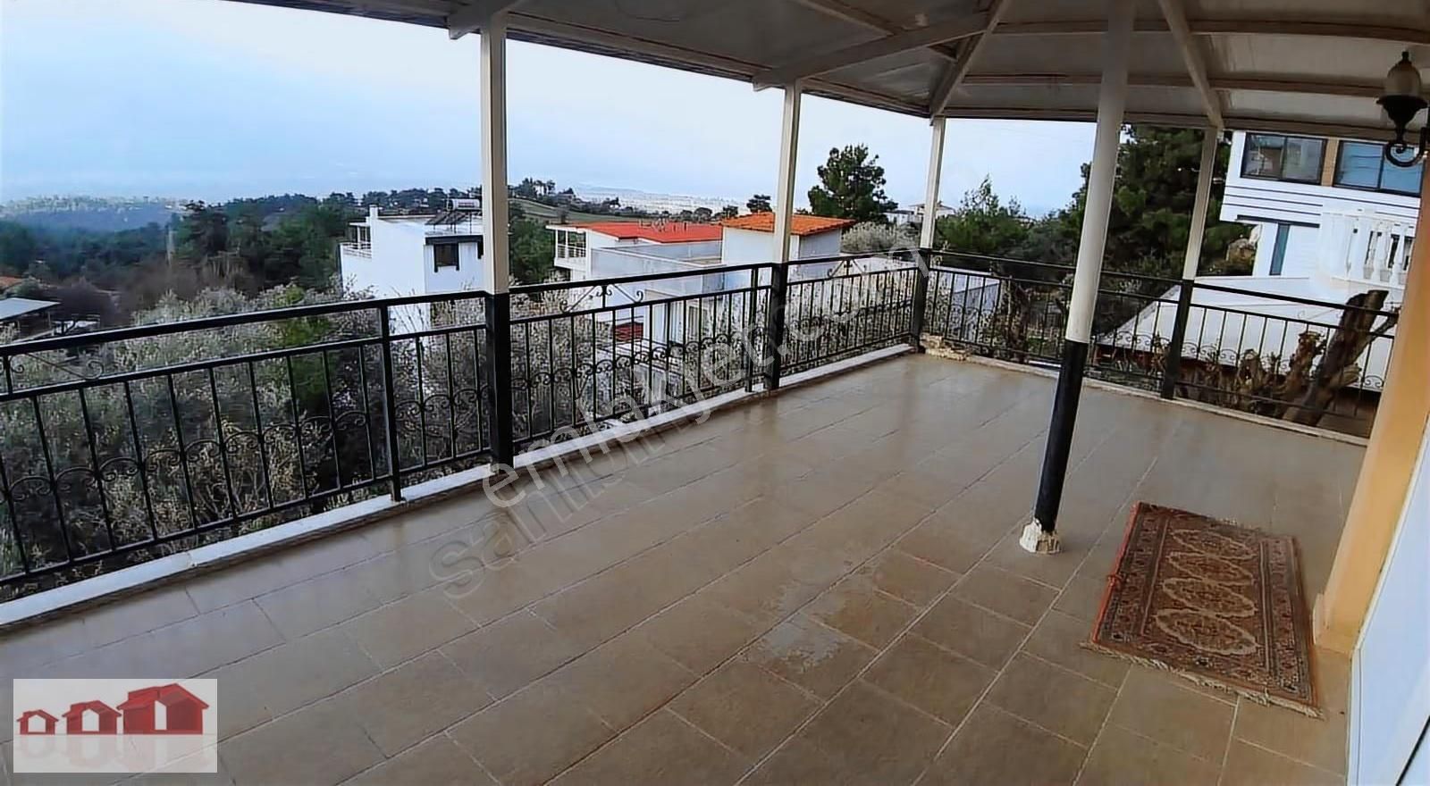 Kuşadası Soğucak Full Deniz Manzaralı 180m2. Bahçe İçinde Dublex - Görsel 13