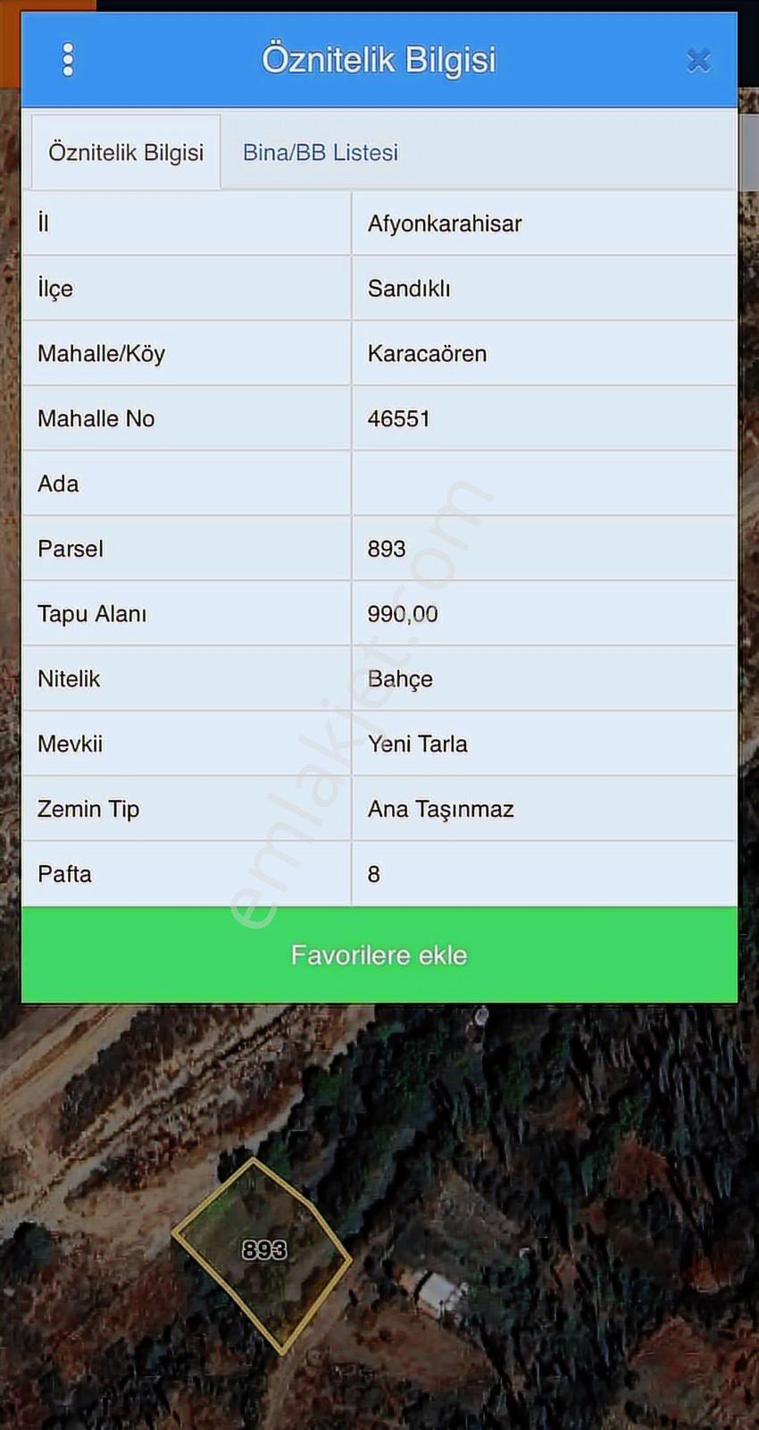 Karacaören De 990 M2 Bahçe - Görsel 11