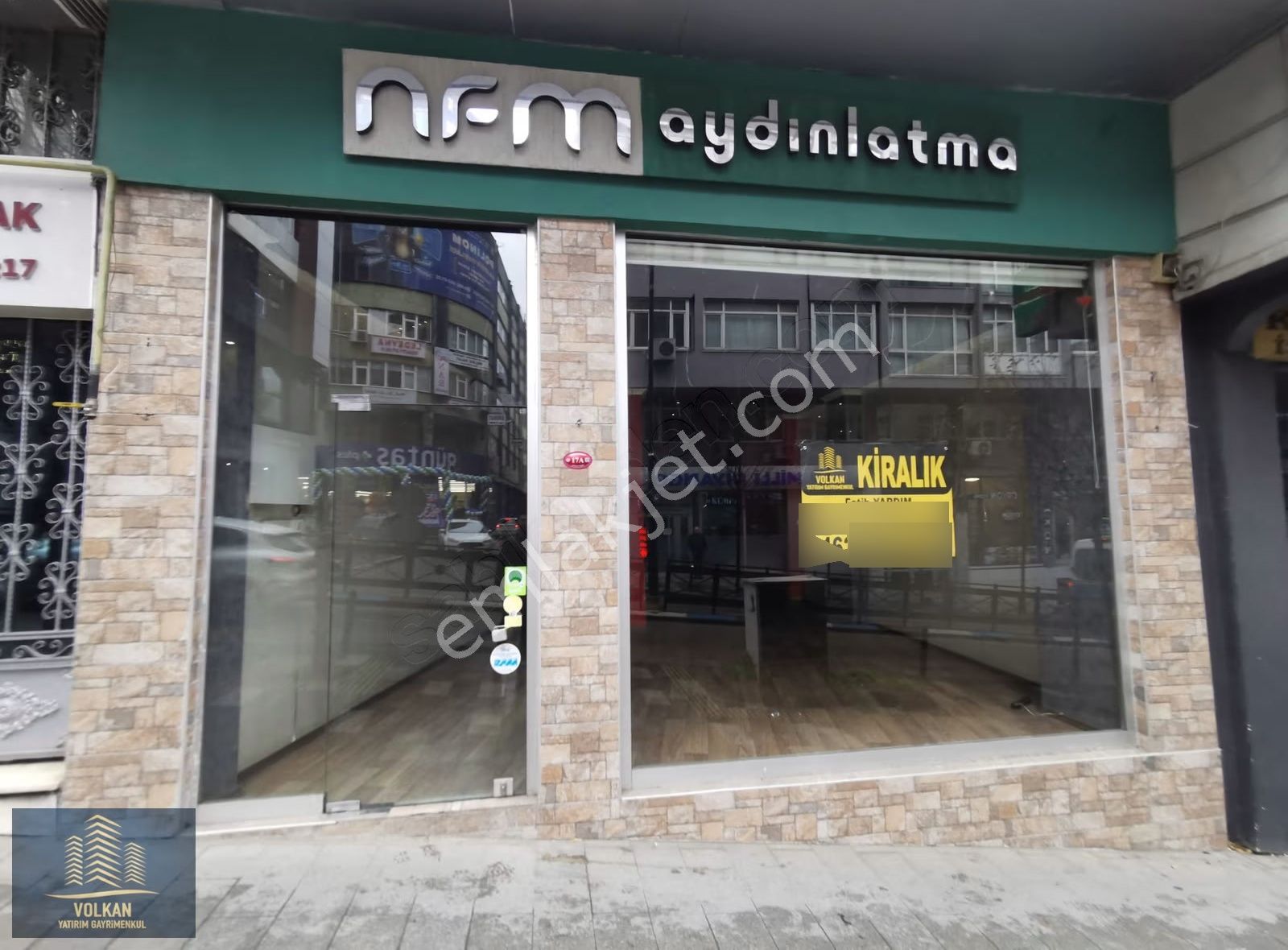 Vyg'den Cadde Üzeri Kiralık Dükkan Mağaza