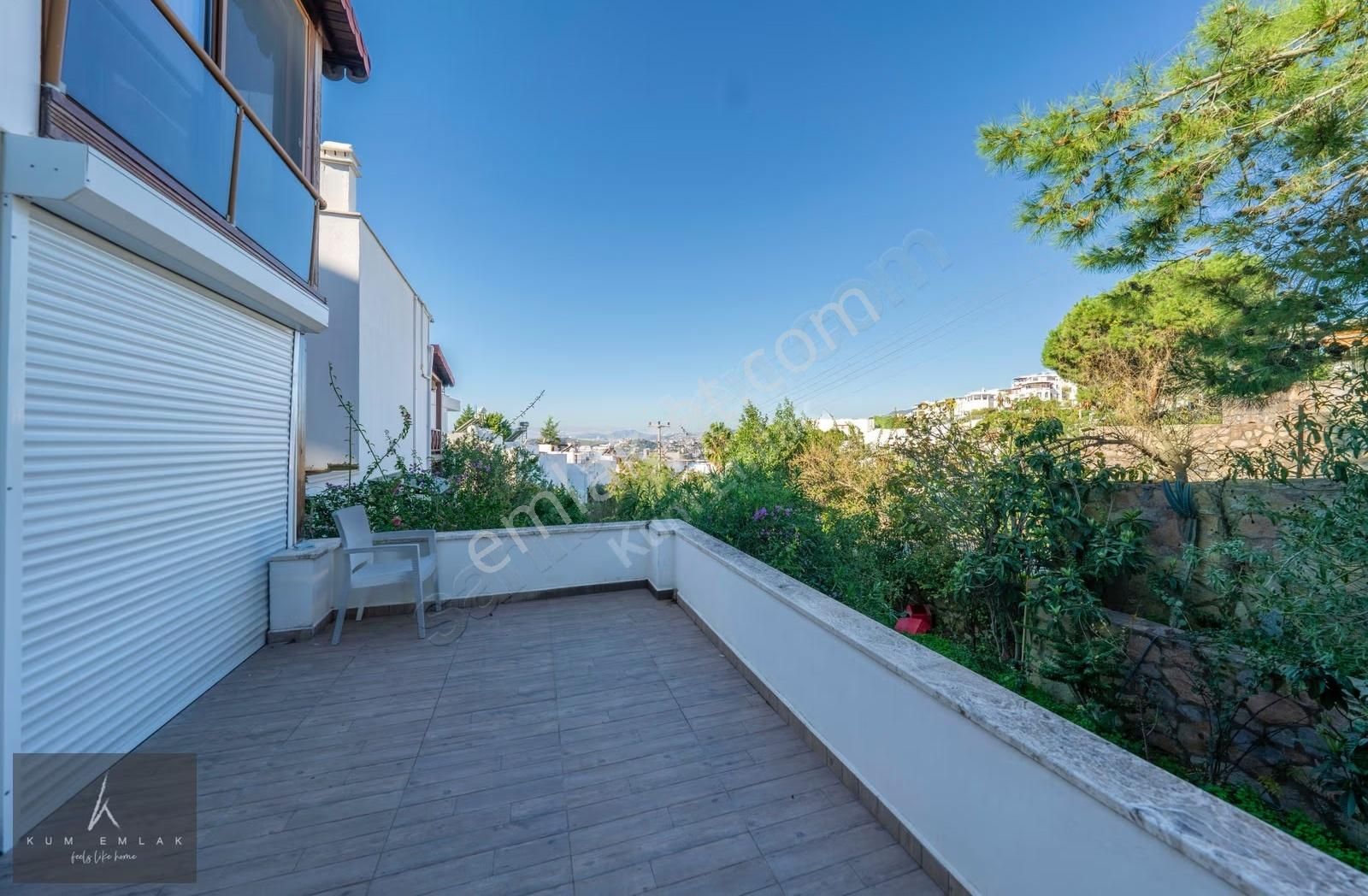 Bodrum Kumbahçe'de Satılık Kale Manzaralı Tripleks - Görsel 9