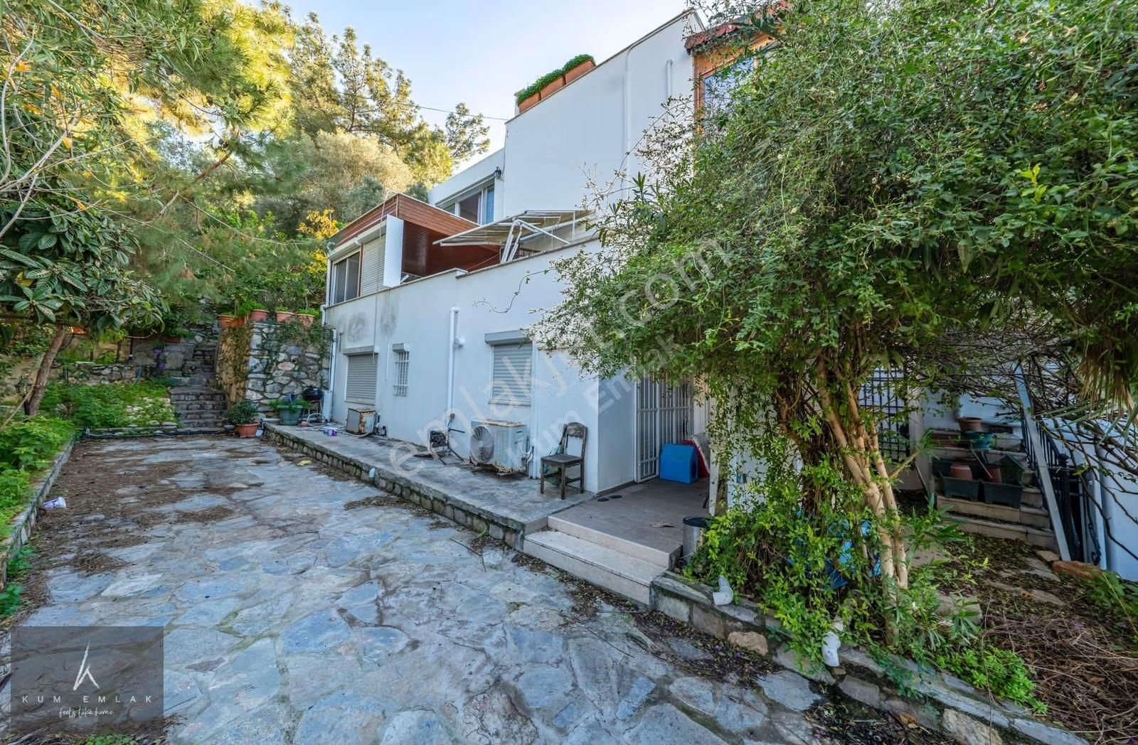 Bodrum Kumbahçe'de Satılık Kale Manzaralı Tripleks - Görsel 17